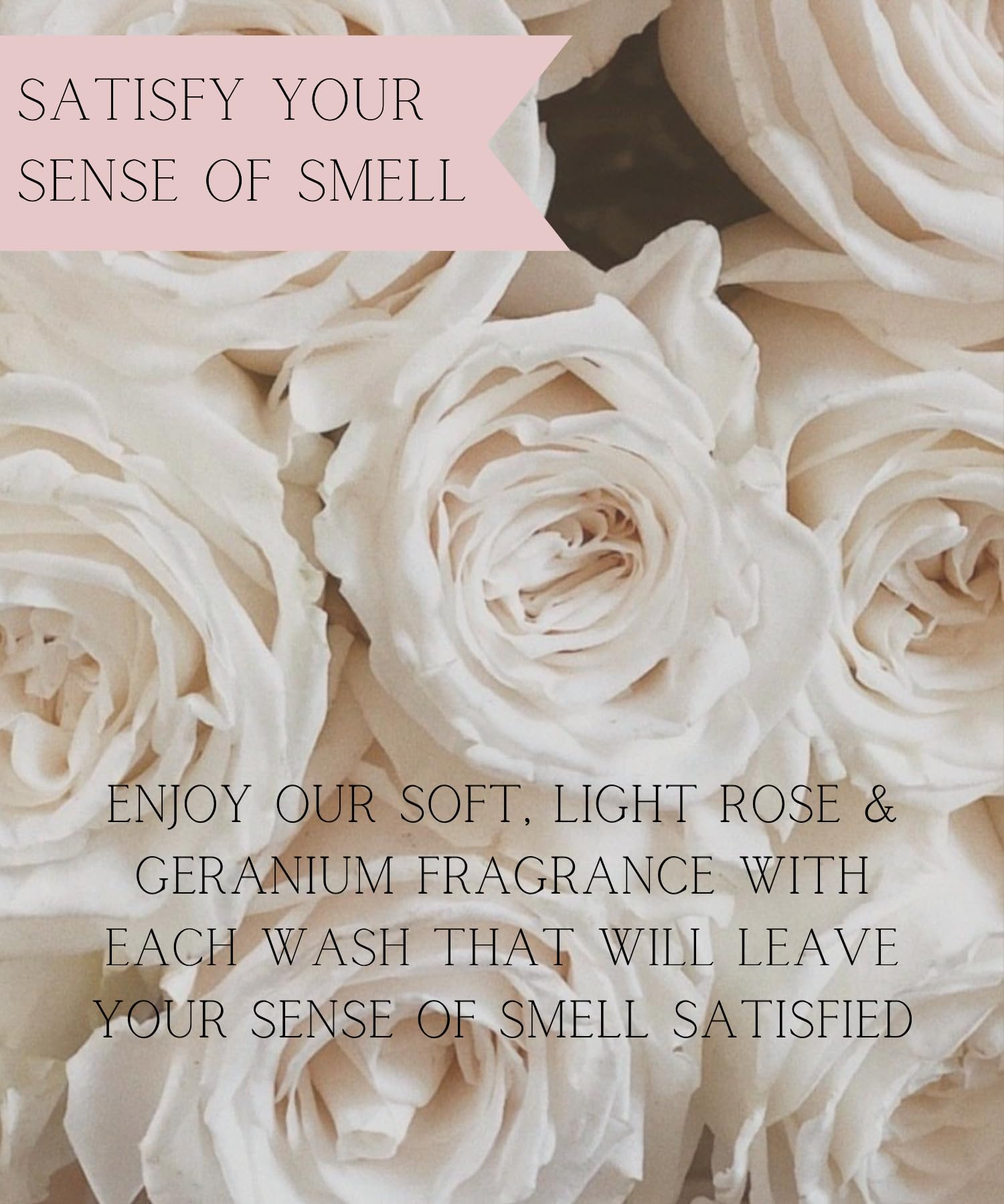 Baylis & Harding Goodness Bath Soak, Rose & Geranium Scent. Natural Bath Soak, 98% Naturally Derived, Dermatologist Approved, Vegan.