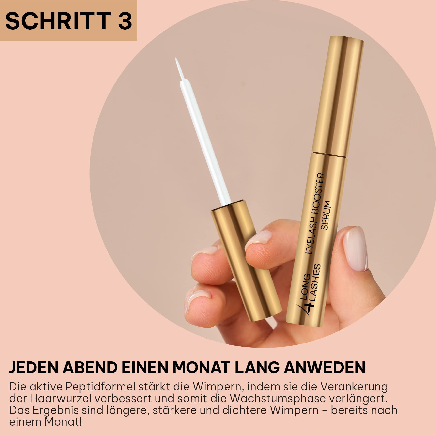 NEW! LONG 4 LASHES FX5 Power Formula 3 ml Enhancing Eyelash Serum
