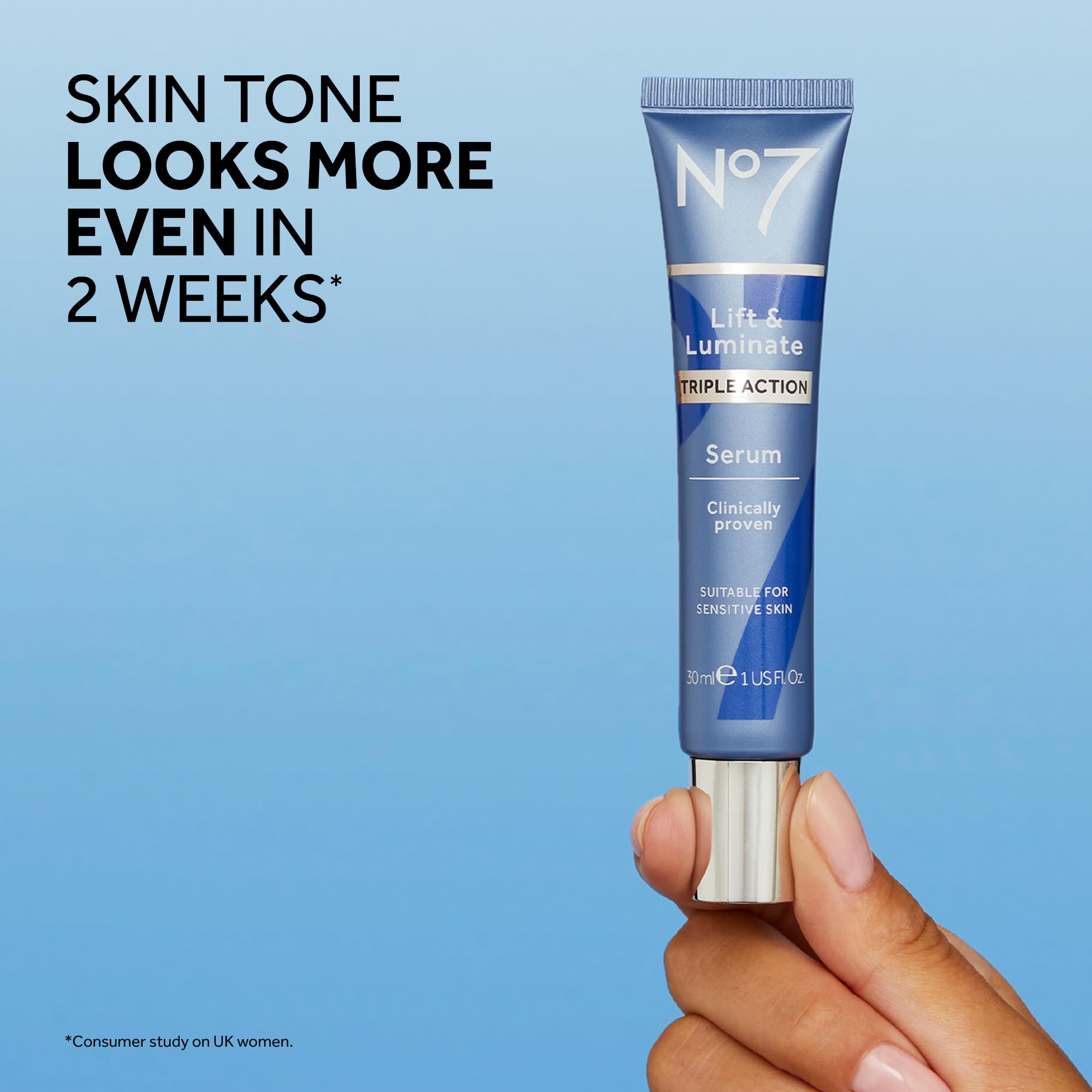 No7 Lift & Luminate Triple Action Serum 50ml