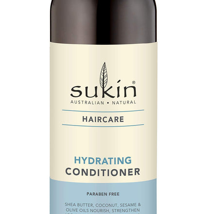 Sukin Hydrating Conditioner, Dry & Damaged Hair, 16.9 Fl Oz
