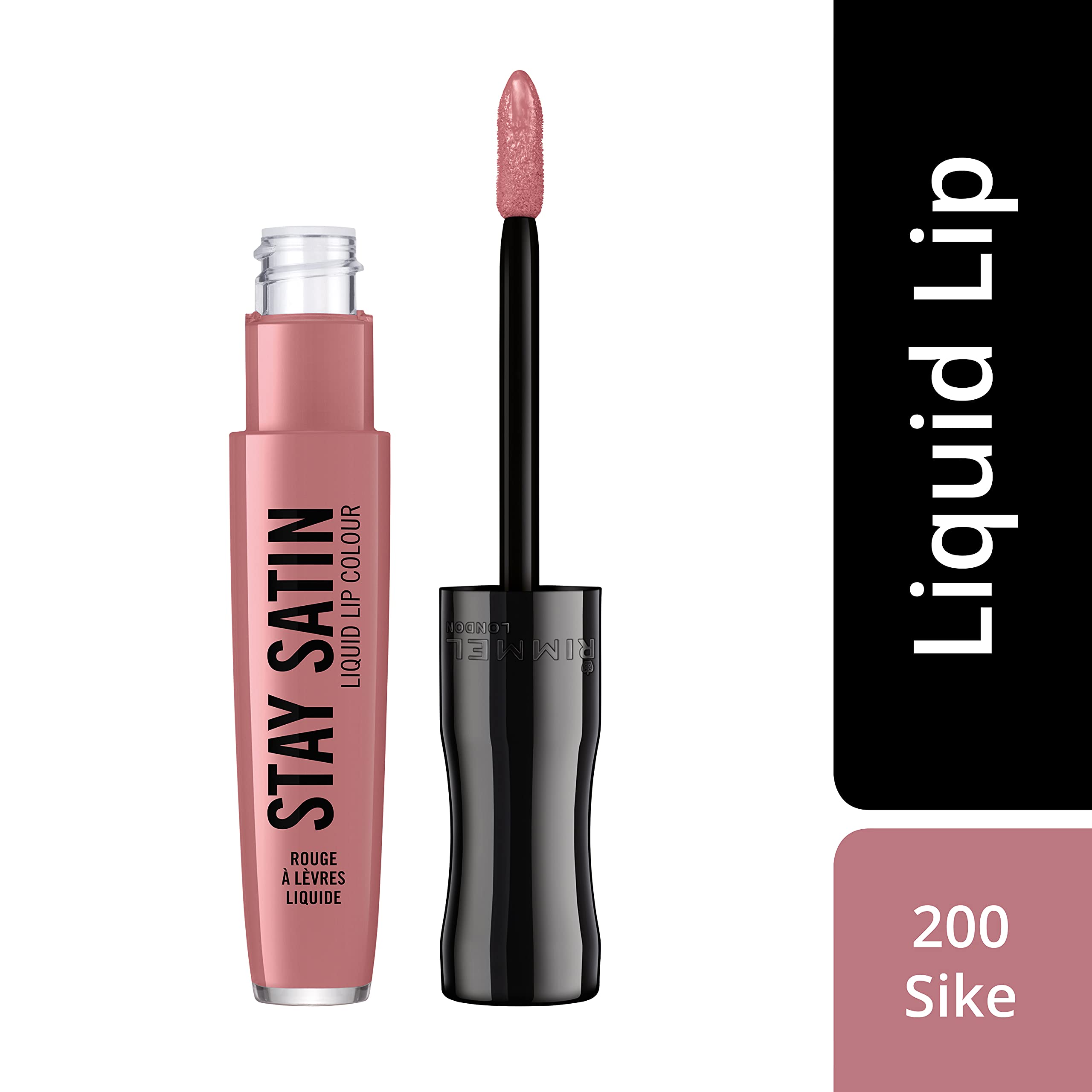 Stay Satin Liquid Lip Colour #200-Sike