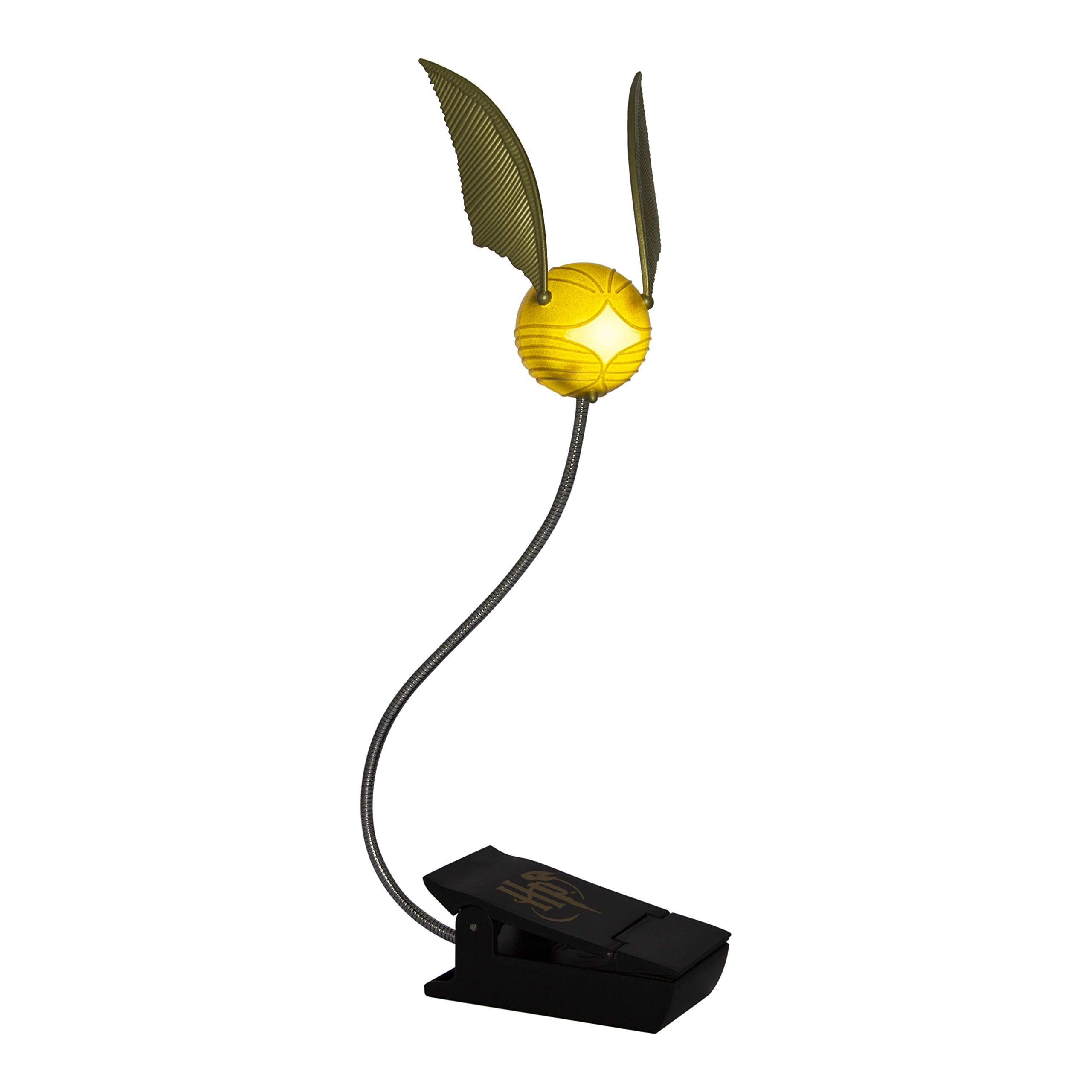 Golden Snitch Harry Potter Themed Reading Light with Lumi Clip | Battery Powered