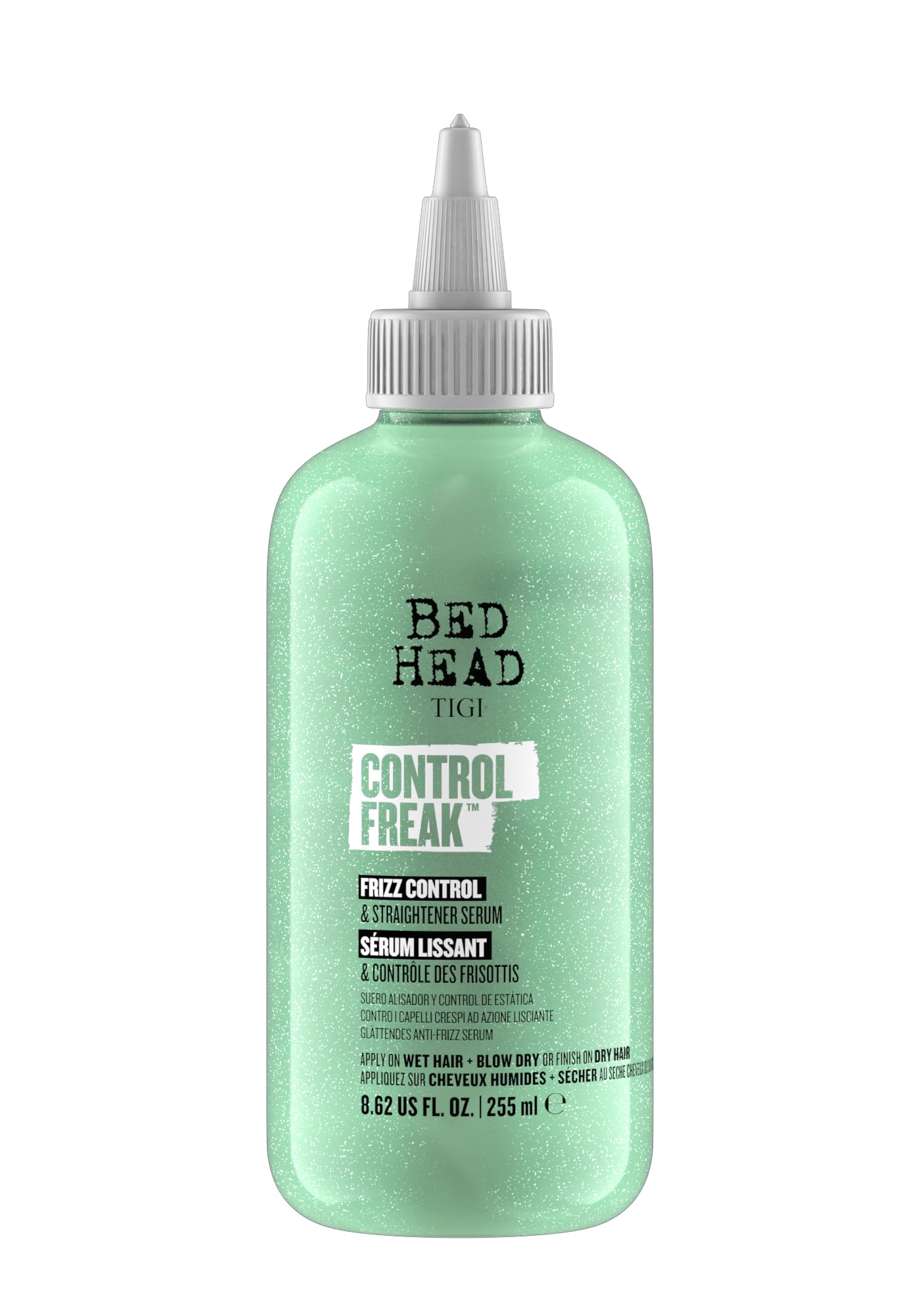 TIGI Hair Serum For Curly or Frizzy Hair Control Freak Hair Care and Straightener 8.62 fl oz