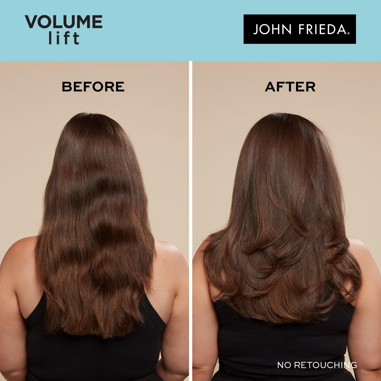 John Frieda Volume Lift Lightweight Shampoo and Lightweight Conditioner Value Bundle, 2 x 500 ml, Haircare Value Pack for Fine, Flat Hair