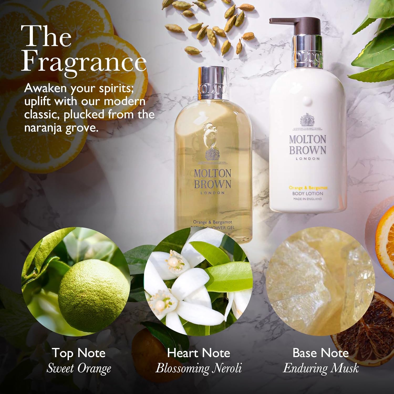 Molton Brown Orange & Bergamot Fine Liquid Hand Wash Refill 400 ml
