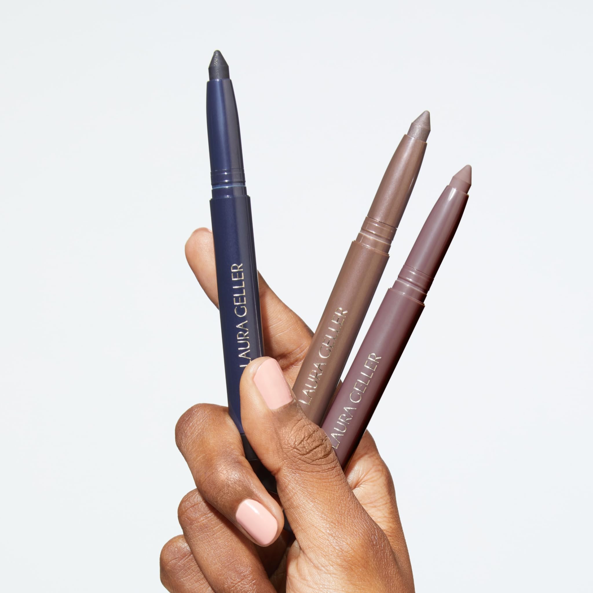 LAURA GELLER NEW YORK Longwear Kohl Kajal Eyeliner Pencil (Toasted Kohl) Hydrating & Vibrant Eyeliner Pencil With Built in Sharpener For Expert Precision, Glides On Effortlessly, Kajal