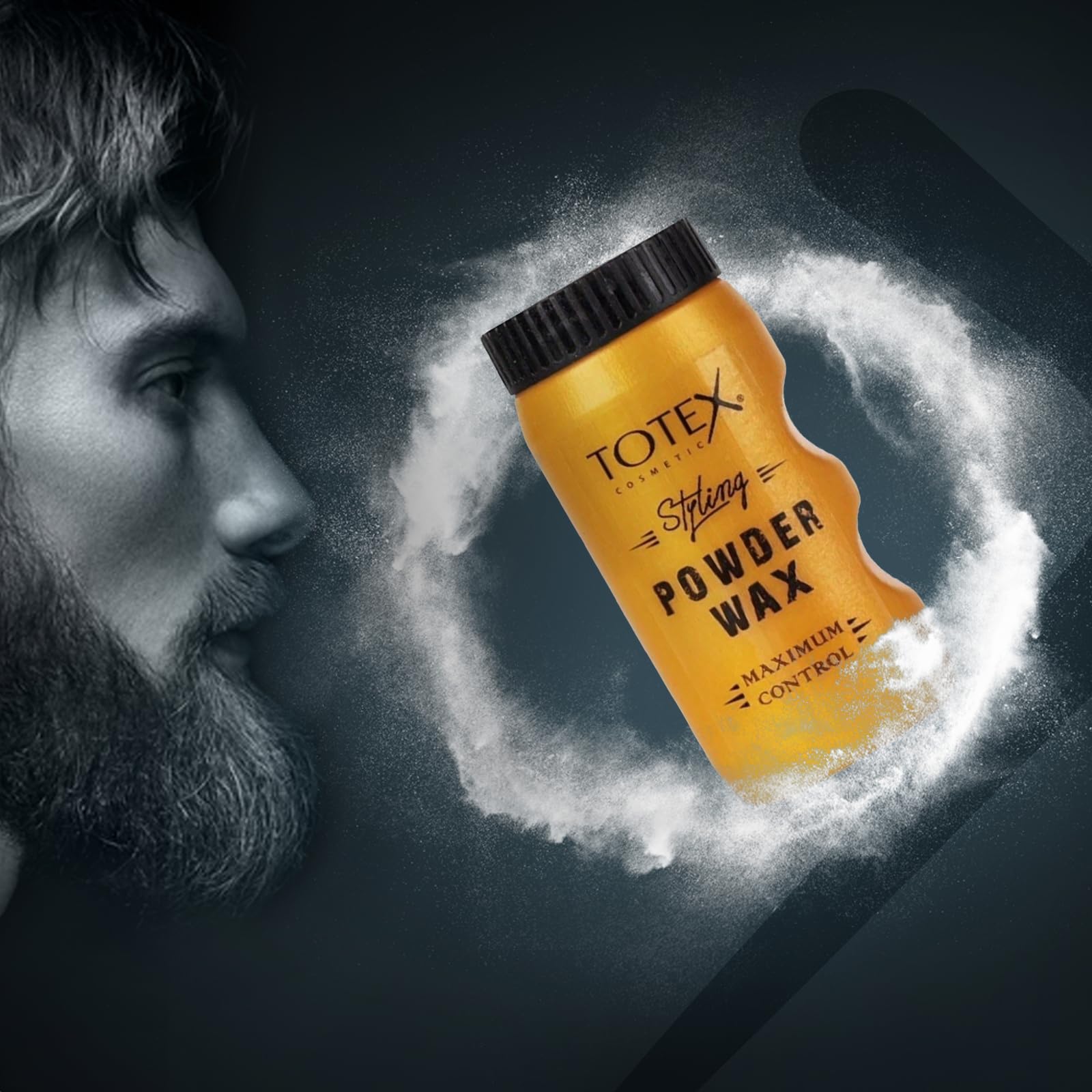 Totex Hair Styling Texturizing Powder Wax - Volumizing Thickening Dust Powder Flexible Hold Matte Look Maximum Control for Men & Woman 20 gr (Pack Of 2)