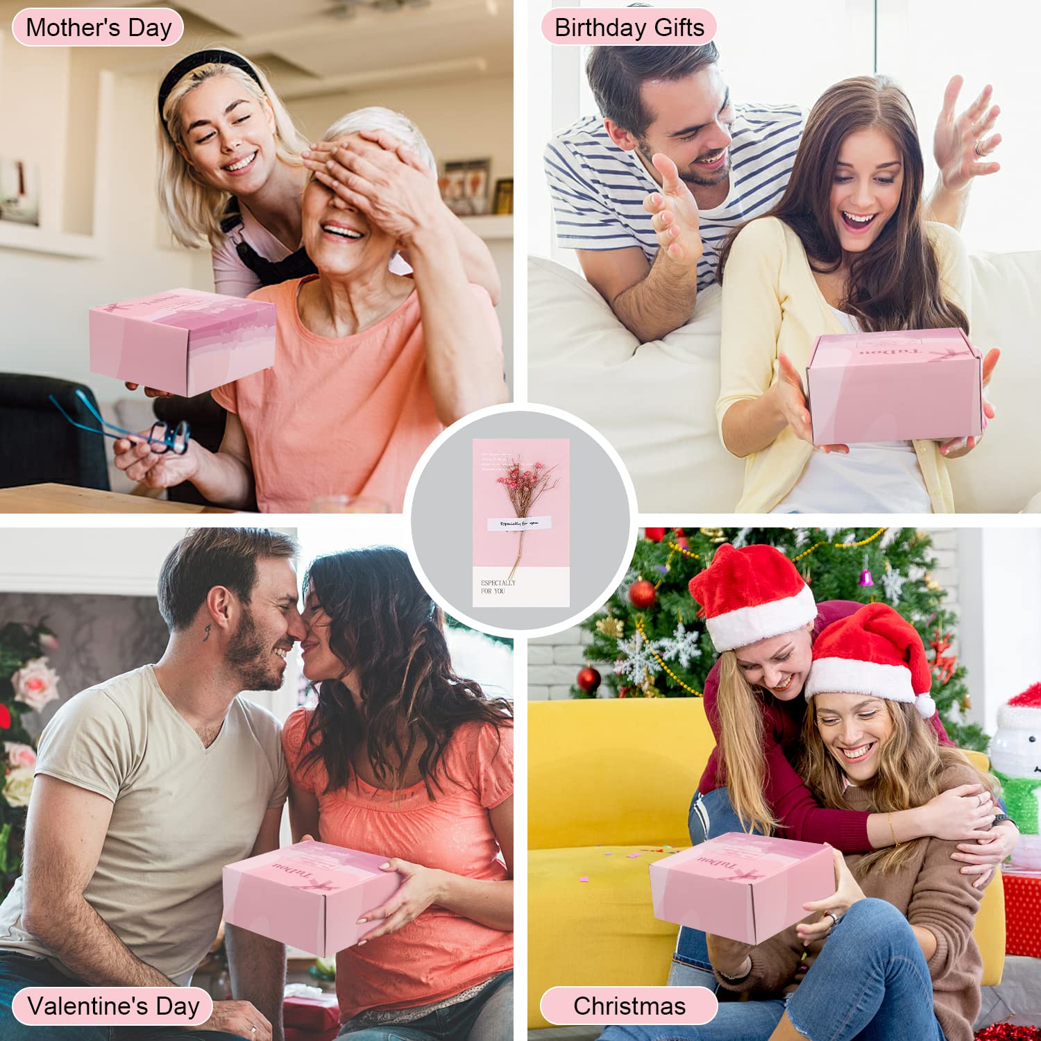 Birthday Pamper Gifts for Women, Unique Self Care Package Relaxation Spa Bath Set for Her, Wellbeing Get Well Soon Gifts for Women, Ladies Pamper Hampers Birthday Gifts for Mum, Sister, Friends, Wife