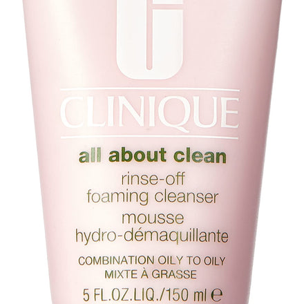 Rinse Off Foaming Cleanser Clinique 5 FL oz Cleanser for Unisex