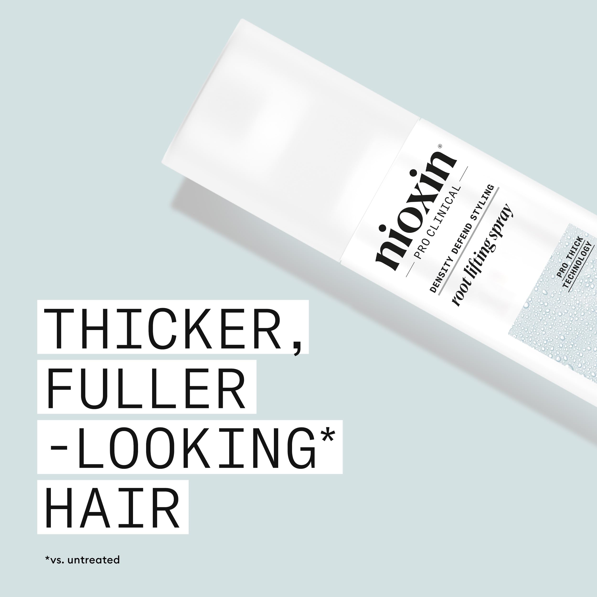 Nioxin Density Defend Styling Root Lifting Hair Spray - Hair Thickening Spray for Volumised Results - with Peppermint Oil (150ml)