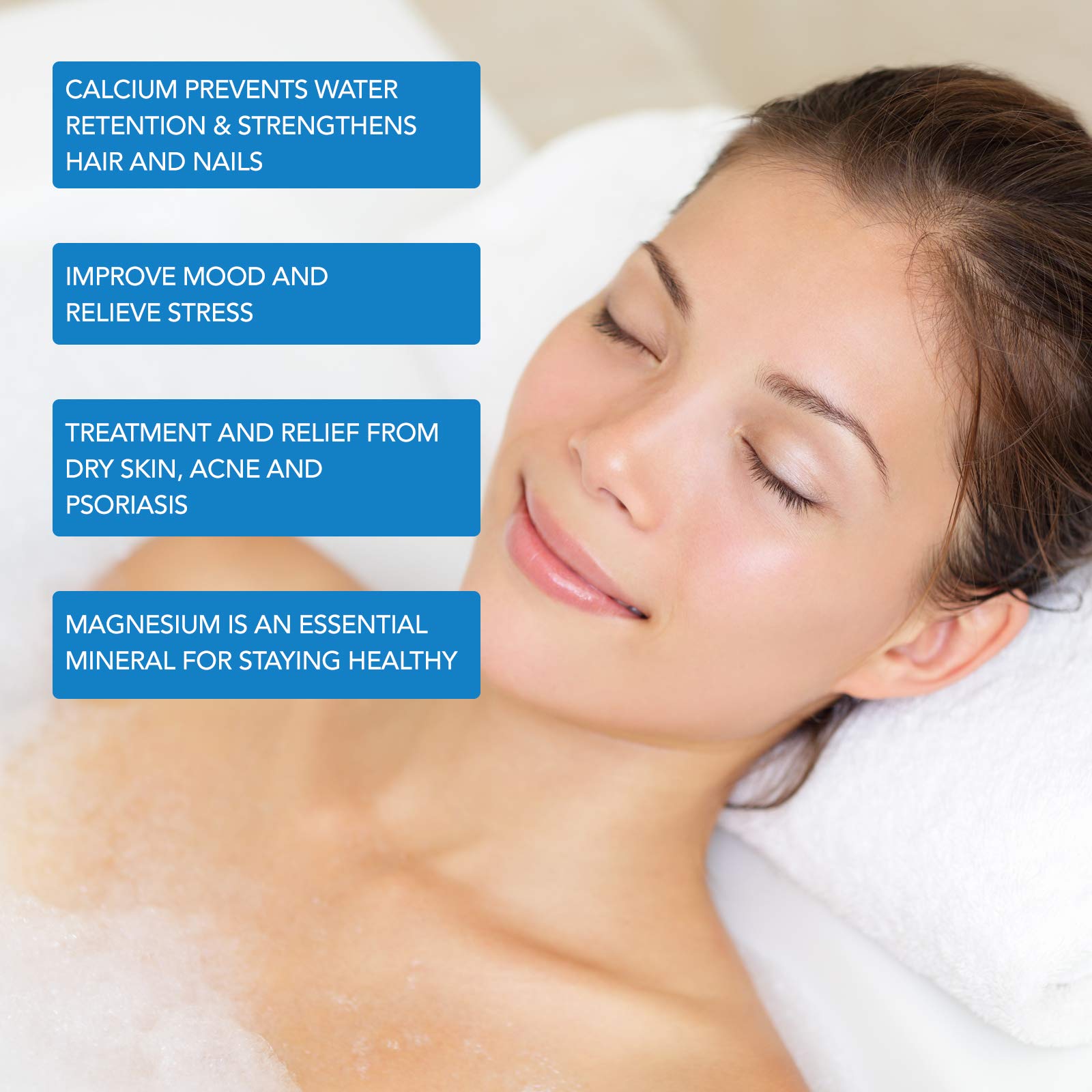 Pure Epsom Salts | Magnesium Sulphate Bath Salt | 10 Kg Pack by The Intelligent Health | Ideal for Relieving Sore Muscles | Reduces Inflammation