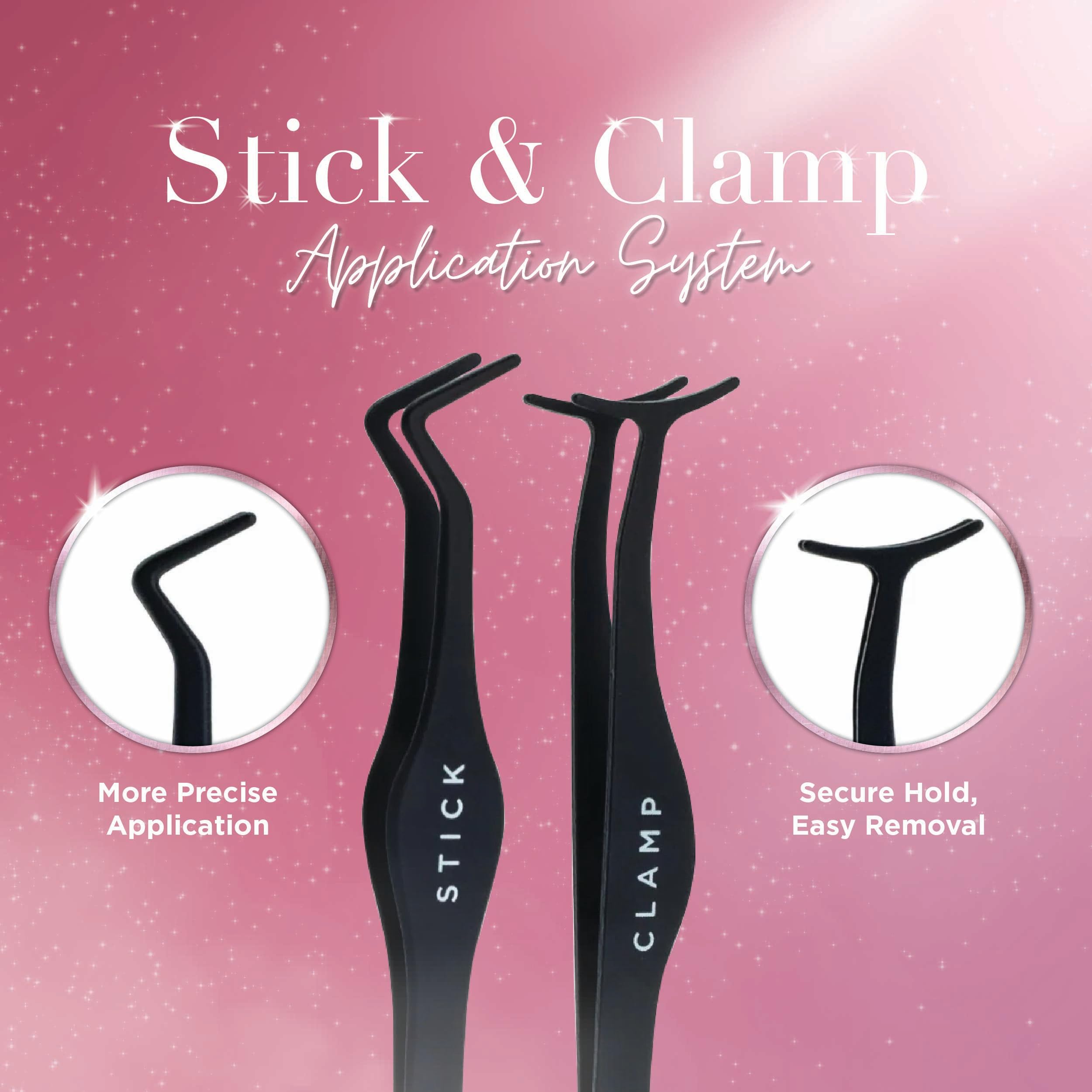 Lola's Lashes Pre-glued Lashes | Bold Definition Starter Kit | Pre-Glues Lashes | Easy Application | Application Tools Included | 5 Days Wear & Waterproof | 10-14mm