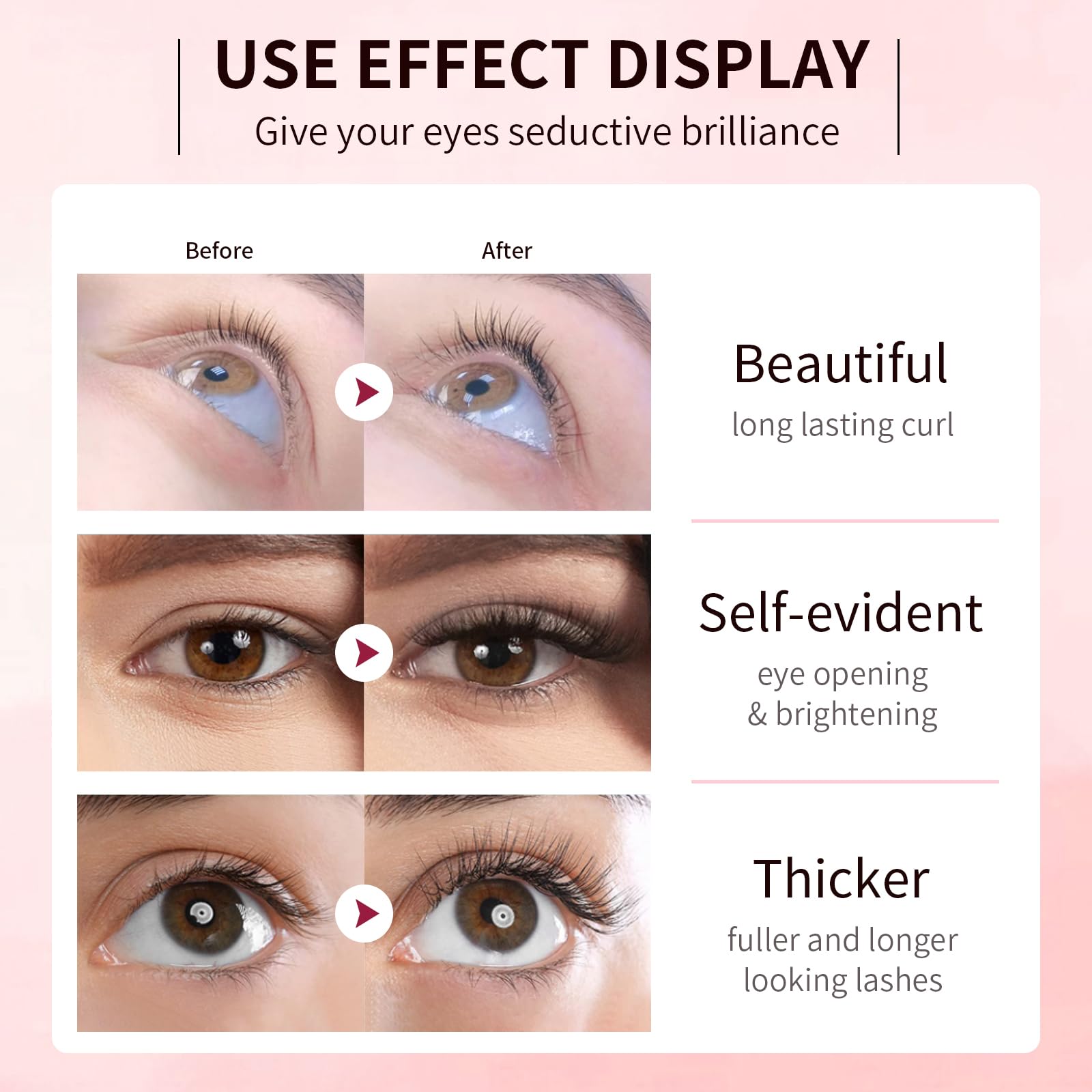 ICONSIGN Lash Lifting Kit Eyelash Perm Kit Upgraded Version Lash Curling, Effective Economical Lash Lifting with Whole Tools, Semi-Permanent Curling Perming Wave Suitable For Salon