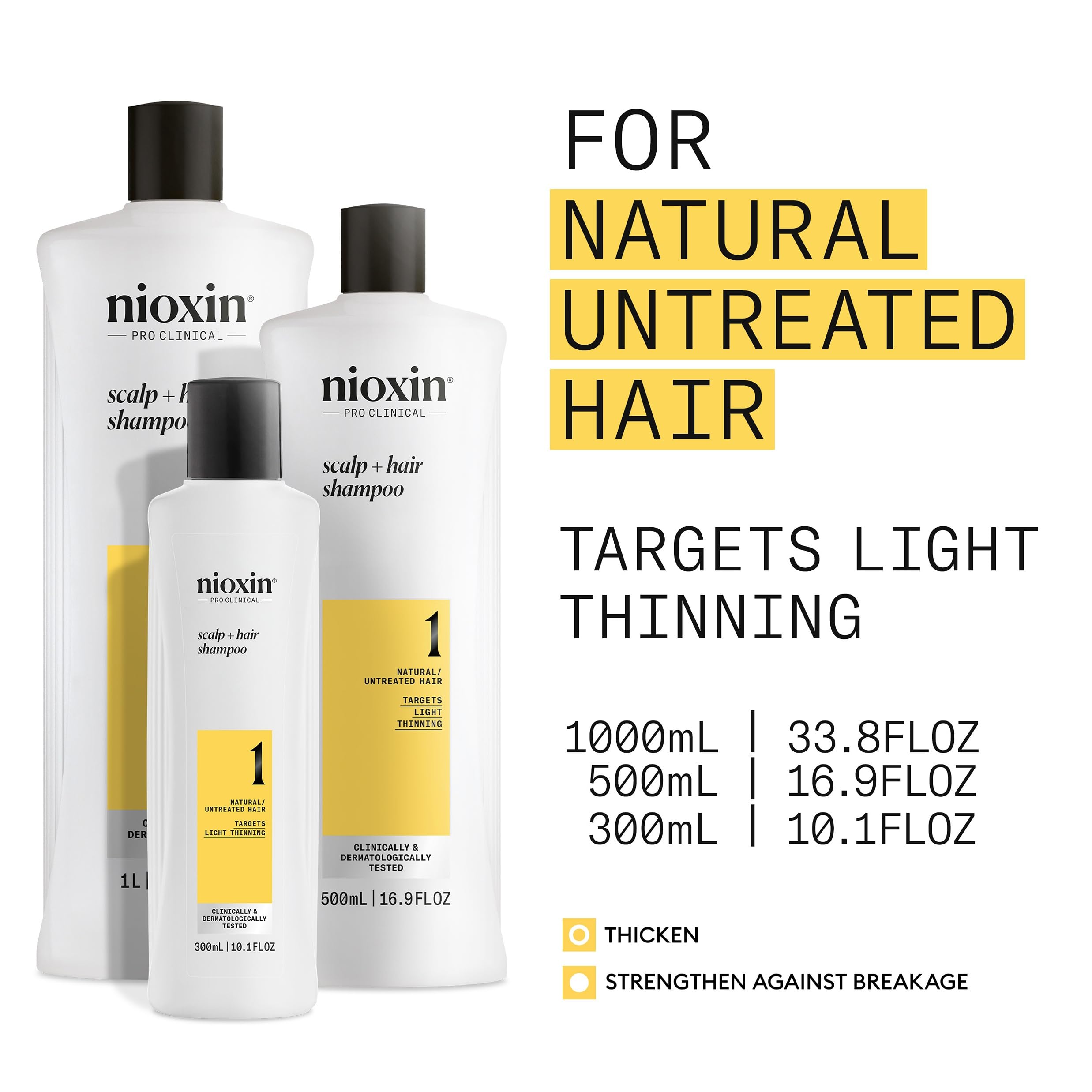 Nioxin System 1 Cleanser - 1000 ml