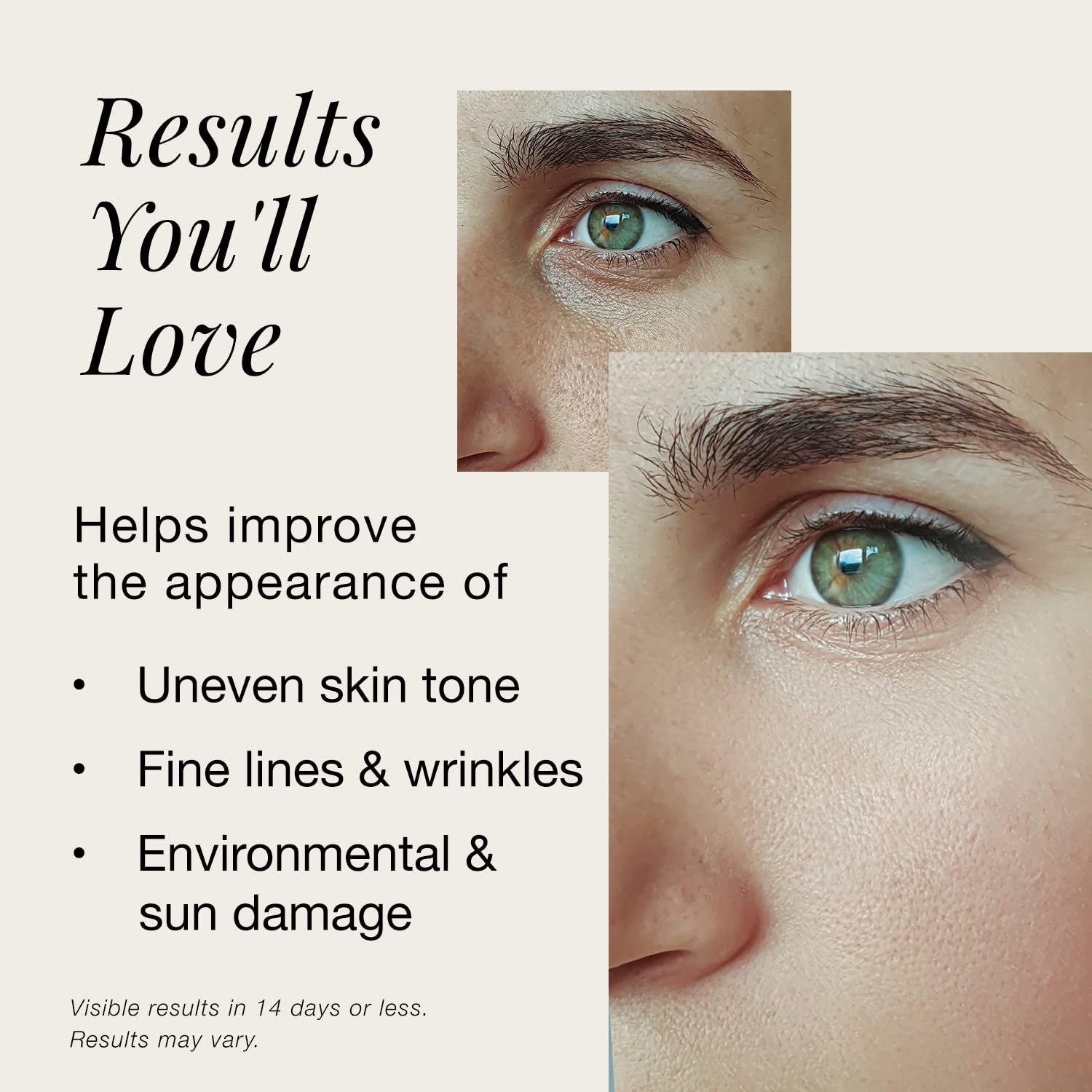 Poppy Austin 60mL Vitamin C Serum for Face with Hyaluronic Acid - Anti-Ageing Triple Purified Vitamin C Face Serum - Vit. C with Hyaluronic Acid Serum for Face - For Dark Spots, Fine Lines, Wrinkles