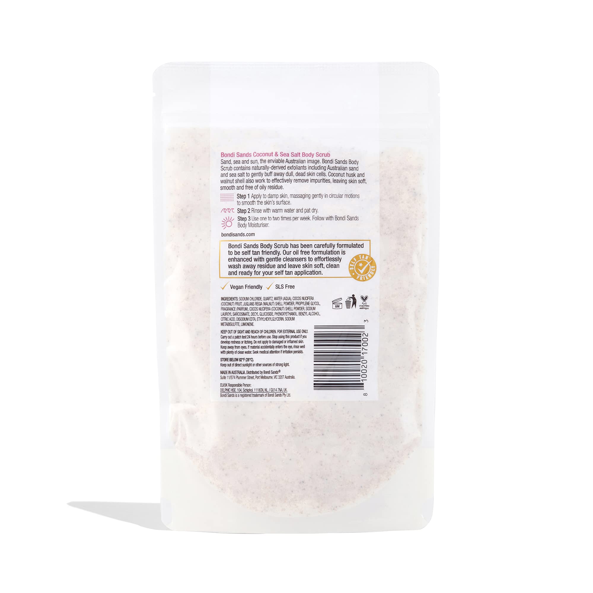 Bondi Sands Tropical Rum Body Scrub | Oil-Free Formula Gently Exfoliates and Removes Impurities with Australian Sand and Sea Salt | 8.8 Oz/250 g…