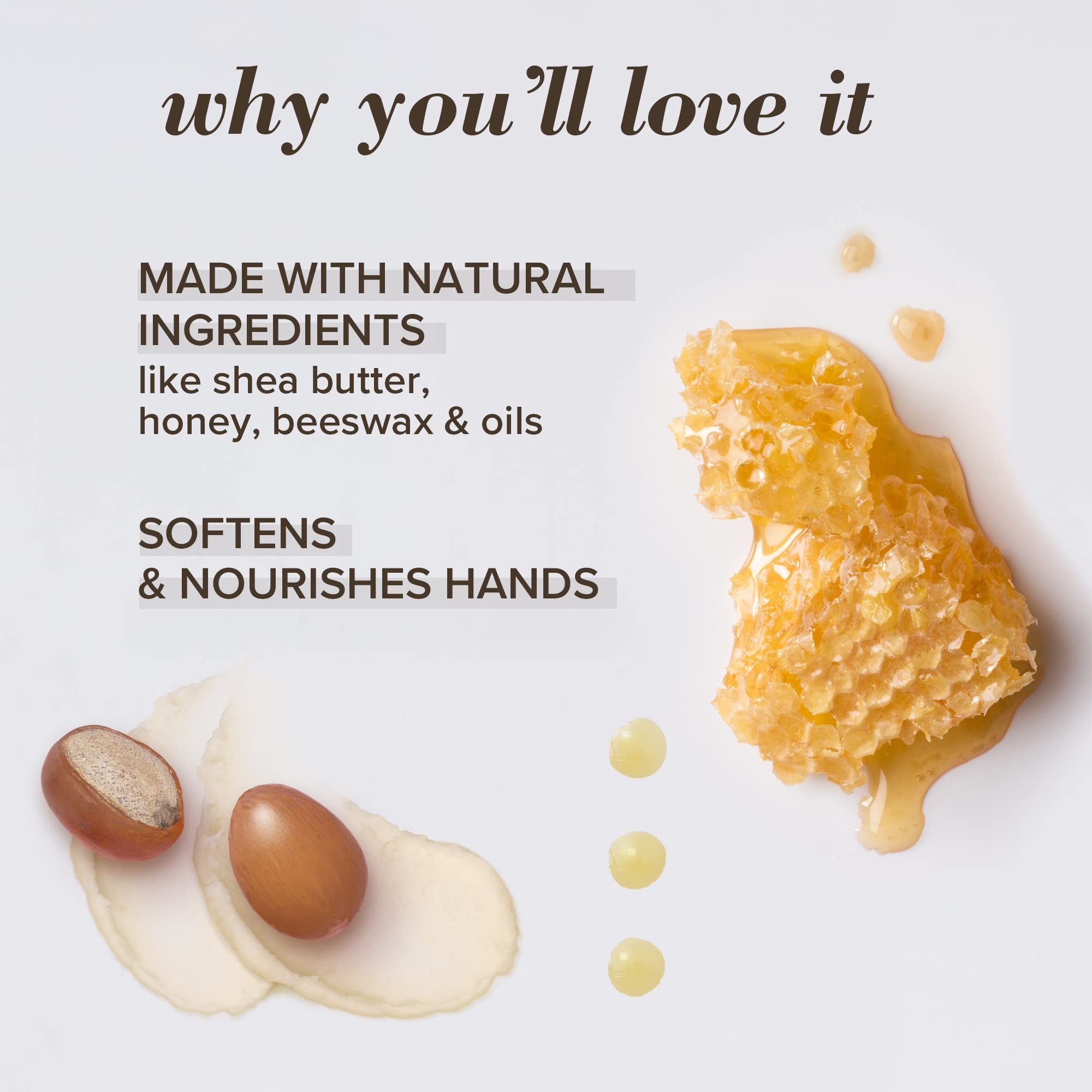 Burt’s Bees Lavender and Honey Hand Cream with Shea Butter, 1 Ounce
