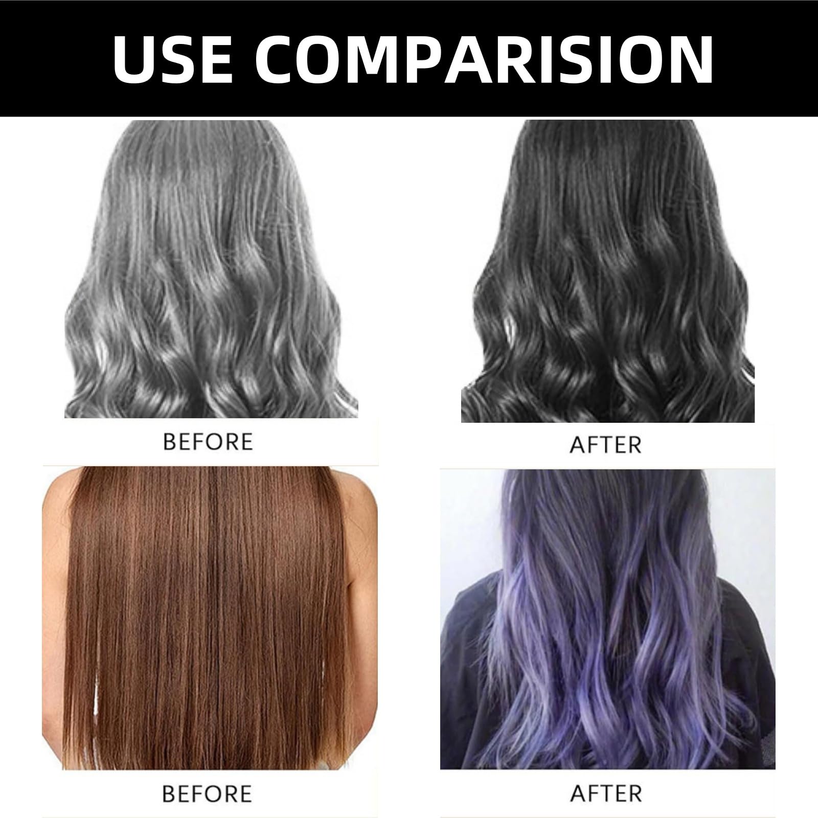 Polar Hair Dye Shampoo,Hair Dye Sham-poo,Instant Ha-ir Dy-es Shampoo,Ha-ir Colour Sham-poo Care,3 In 1 Instant Hairs D-ye Sham-poos,Easy to Use Shampoos D-ye,Colour Shampoos to Cover Grey Hairs,Red
