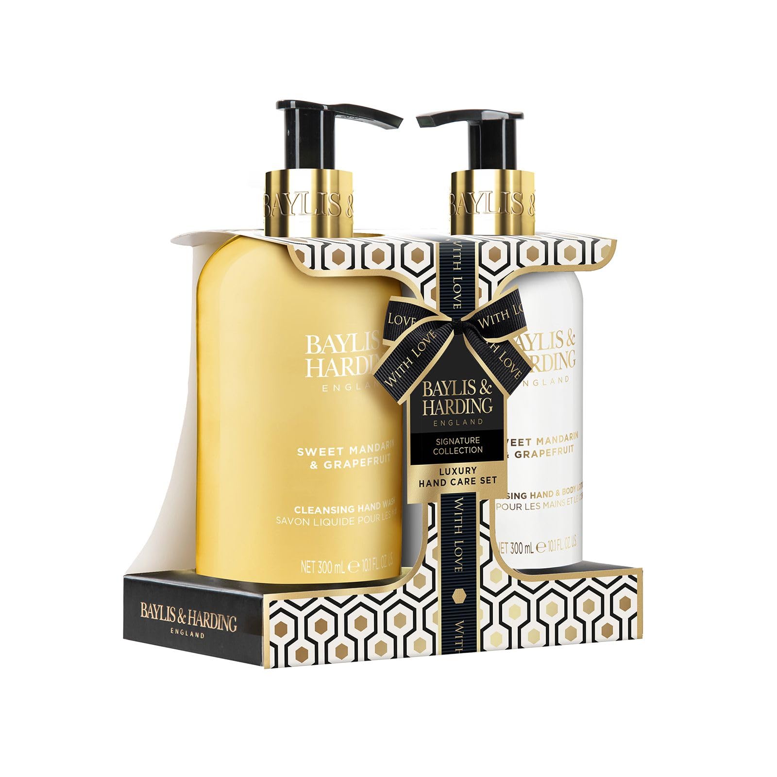 Baylis & Harding Gift Set for Women - Luxury Hand & Skincare Set - Sweet Mandarin & Grapefruit - 2-Pack