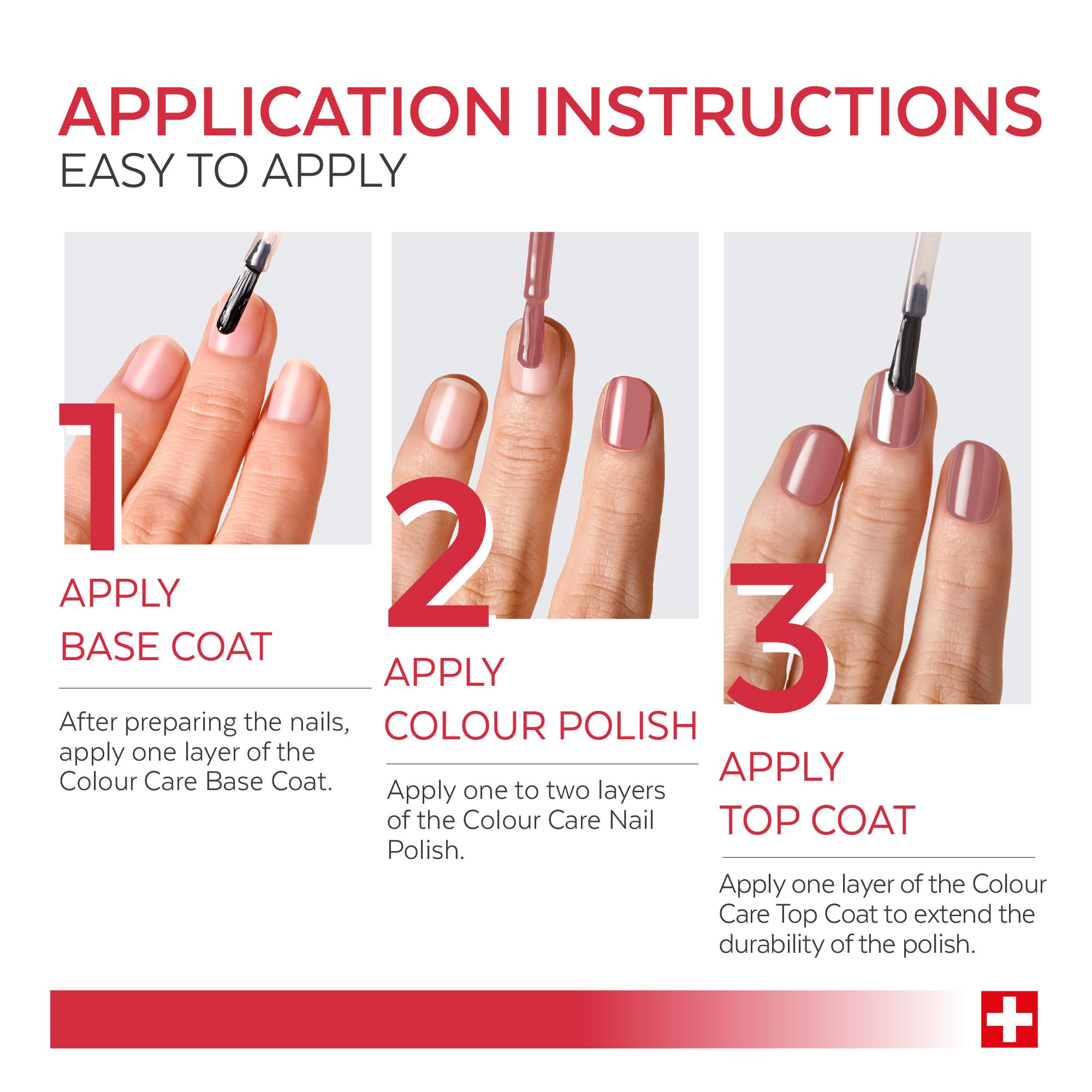 PODERM Swiss-Made Antifungal Nail Polish β Rosewood | Breathable Treatment with Tea Tree, Silicon & Biotin | Strengthens, Repairs & Conceals Yellow, Brittle & Damaged Nails | Podiatrist-Developed