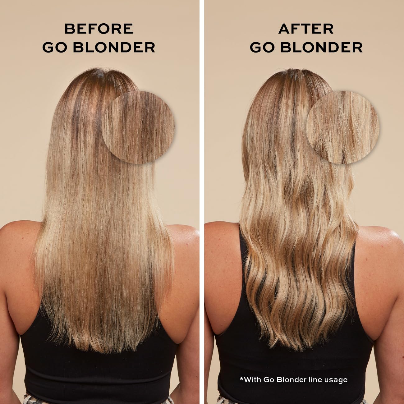 John Frieda Go Blonder Lightening Shampoo And Lightening Conditioner Duo Value Bundle Blonde Hair 2 X 500 Ml (Packaging May Vary)