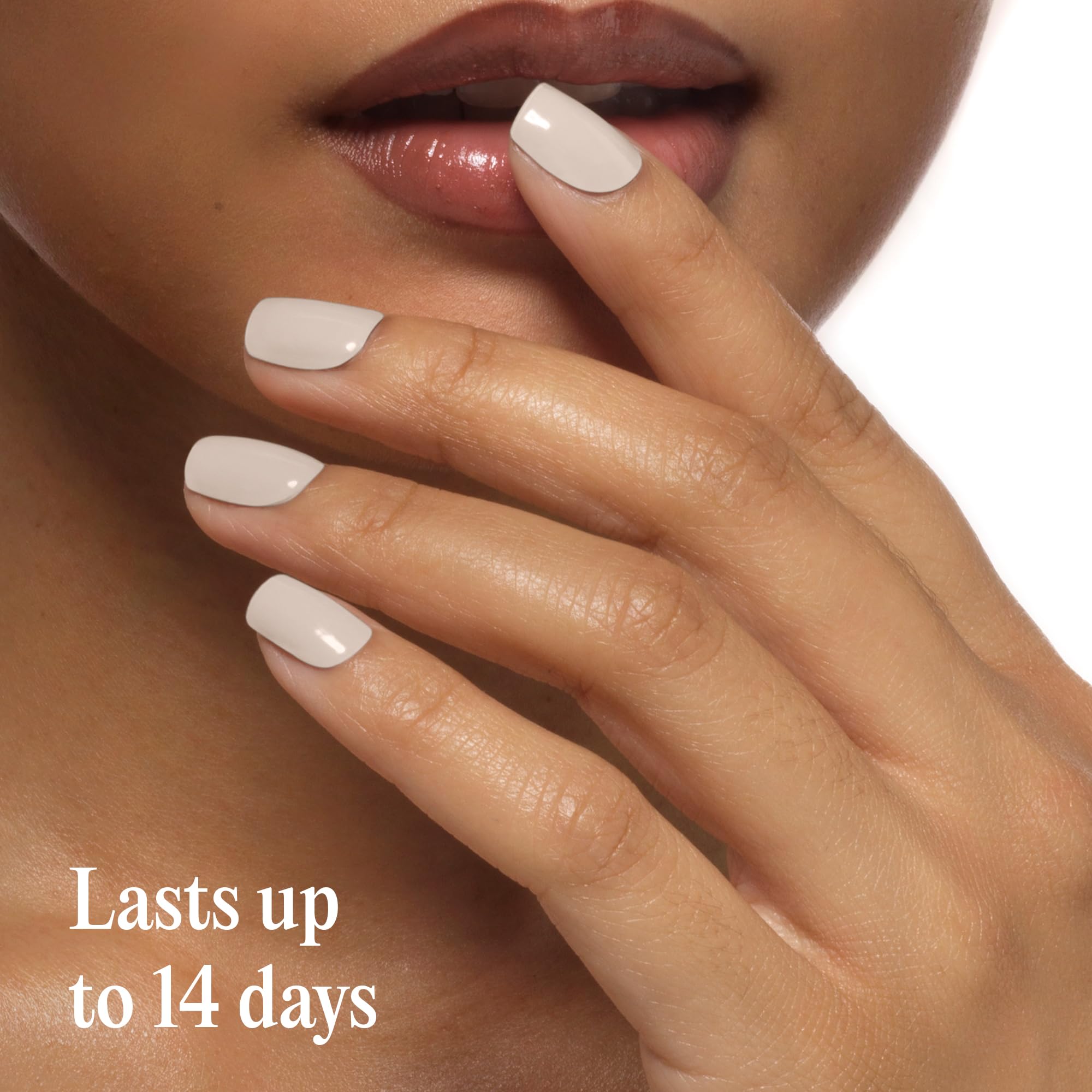 Mylee Gel Nail Wraps – 10 Pre-Cured Gel Stickers for Instant Mani – No Lamp Needed, Chip-Resistant, Glossy Finish, Lasts Up to 14 Days – Easy to Apply, Vegan & Cruelty-Free (0019 - Stone Cold)