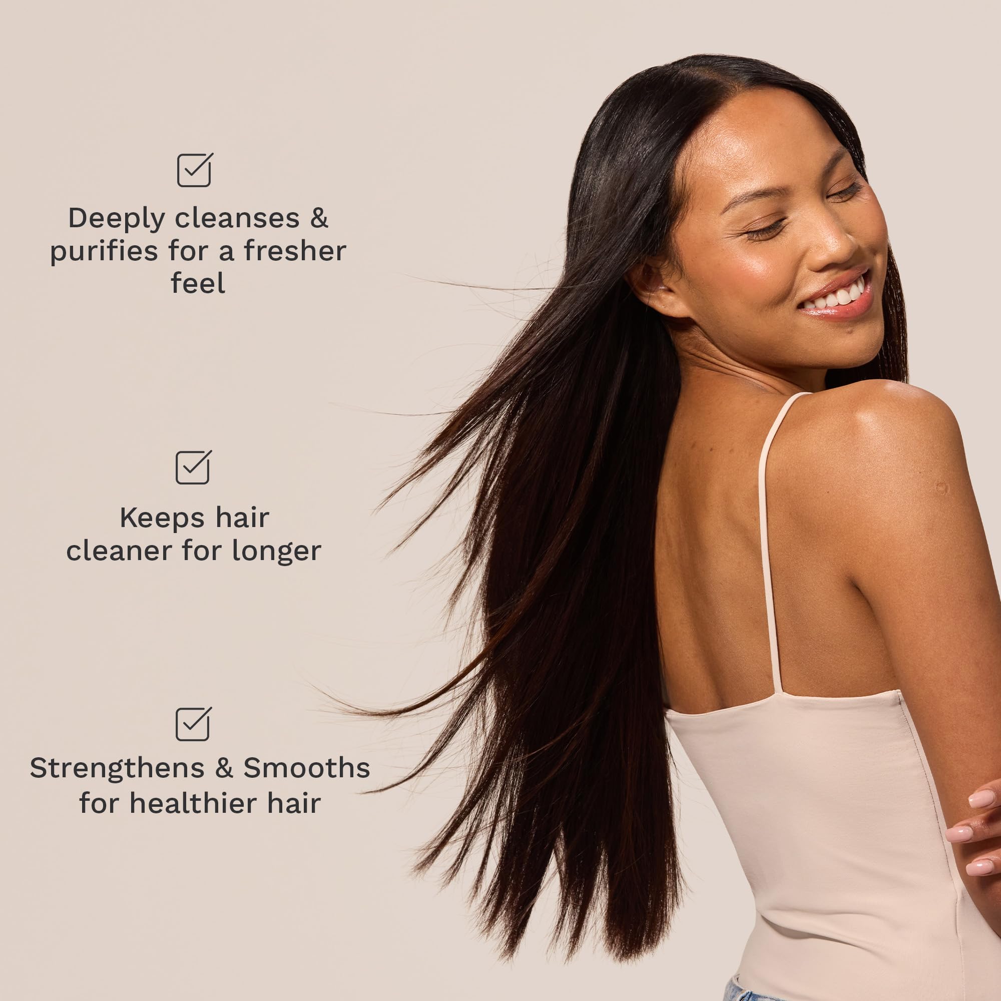 HAIR BURST Shampoo for Oily Hair — Deep Cleansing, Purifying & Hydrating with Tropical Aroma - Promotes Growth, Reduces Hair Loss-Free of SLS, Silicones & Parabens - Made in UK
