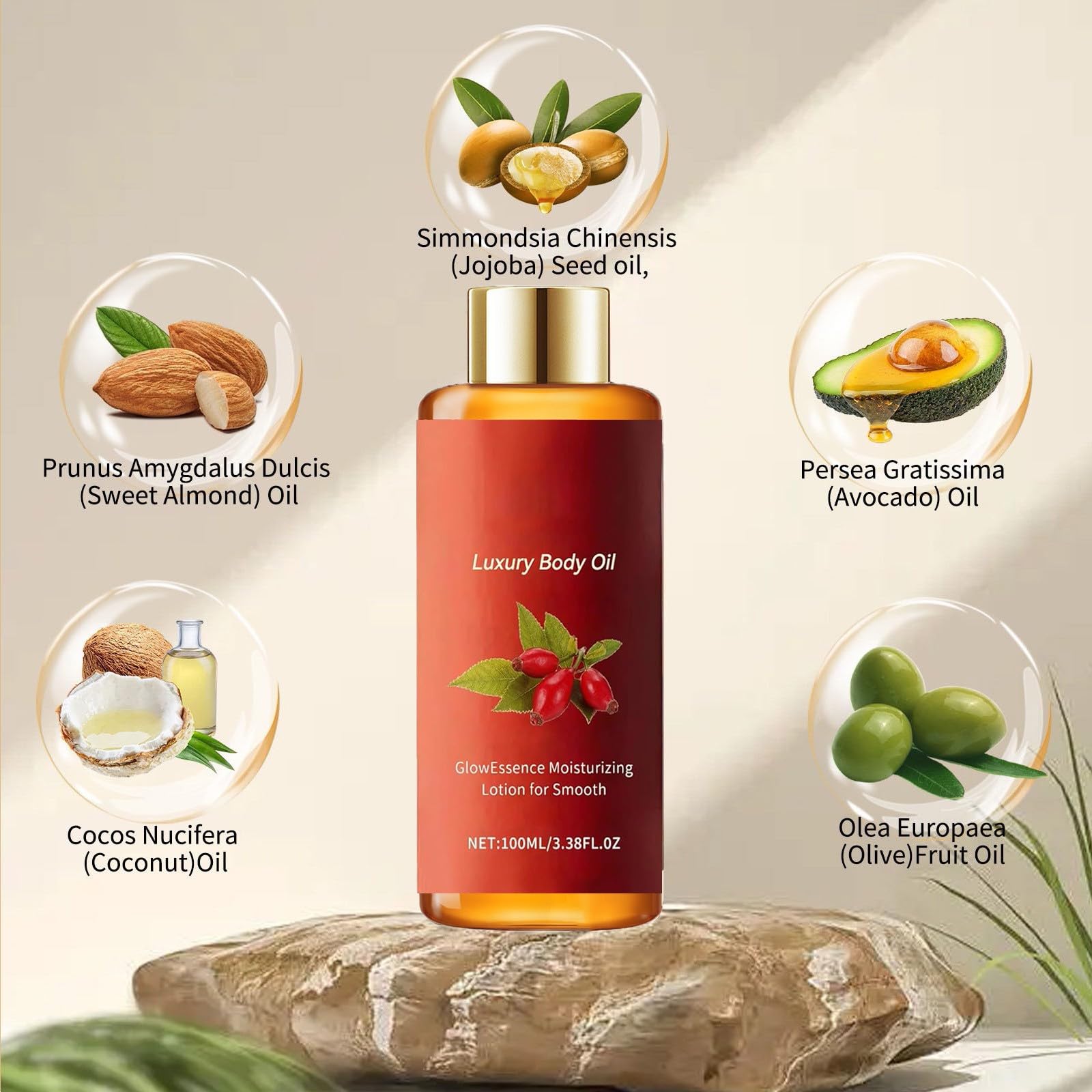 Magic Body Firming Oil, Magic Luxury Body Oil, Collagen Lifting Body Oil, Hydrating Body Tightening Lotion, Firming & Tightening, for Women After Shower (2)