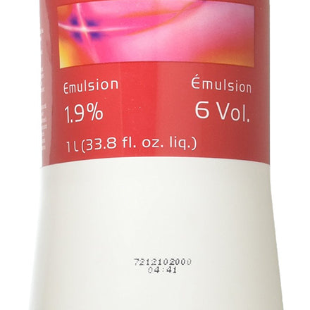 Wella Touch Hair Color Emulsion 6 Vol, 33.8 Fl Oz