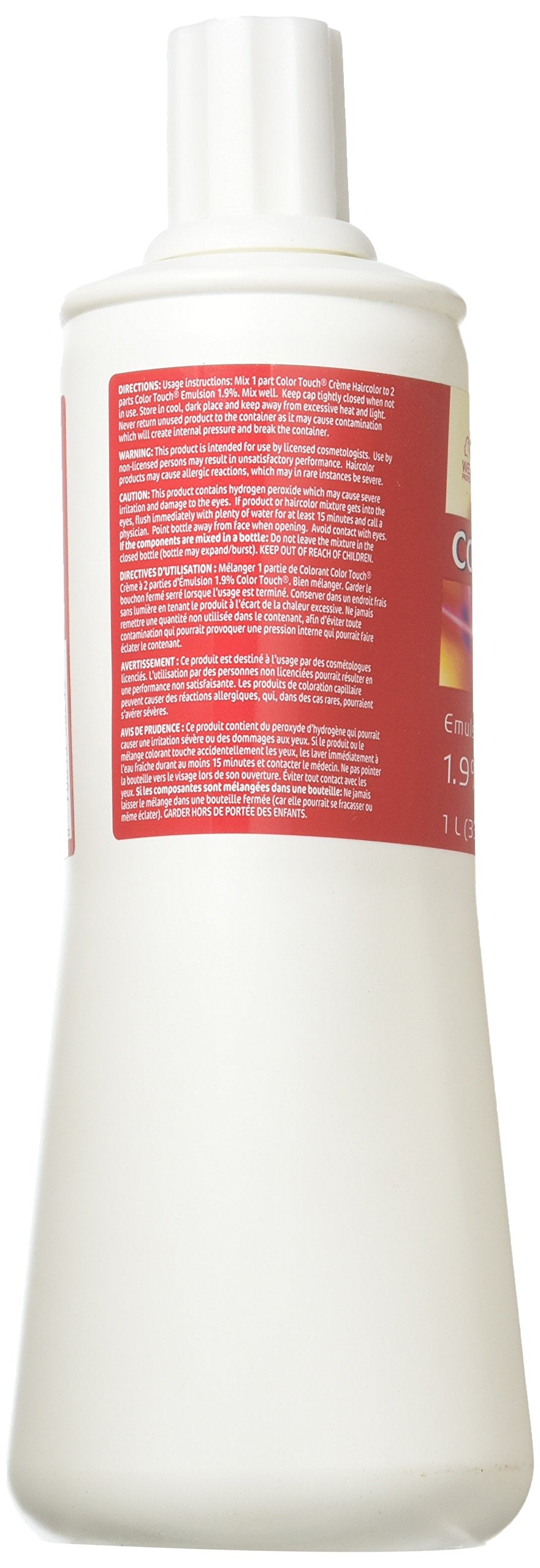 Wella Touch Hair Color Emulsion 6 Vol, 33.8 Fl Oz