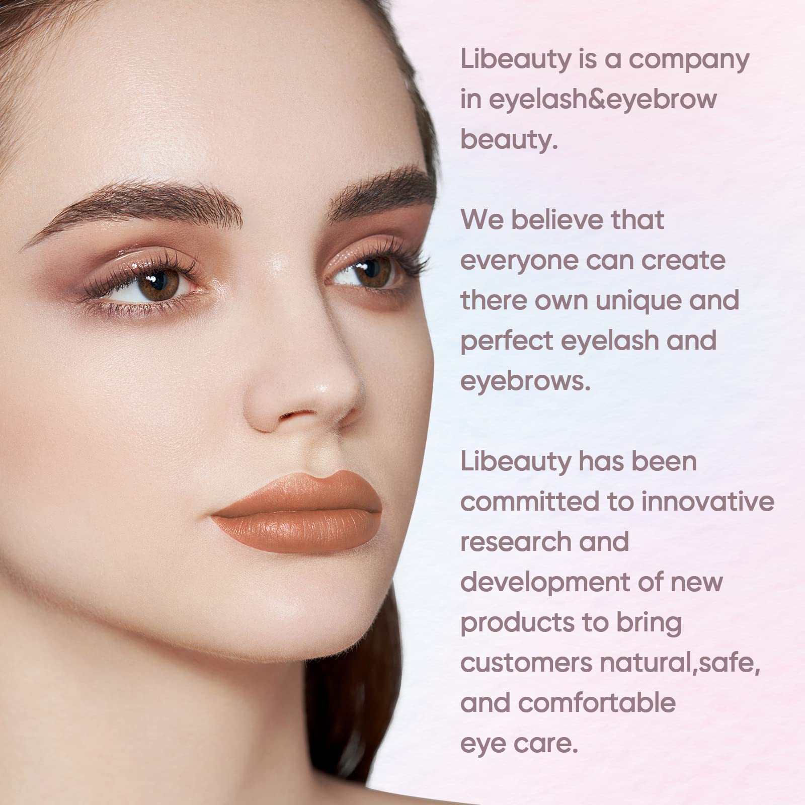 Libeauty Lash Lift and Brow Lamination, Lash Perm Kit, Eyebrow Lamination Kit, Lash Lift Kit, Long Lasting Salon Results, Lifting & Curling for Eyelashes(Just with Lotion)