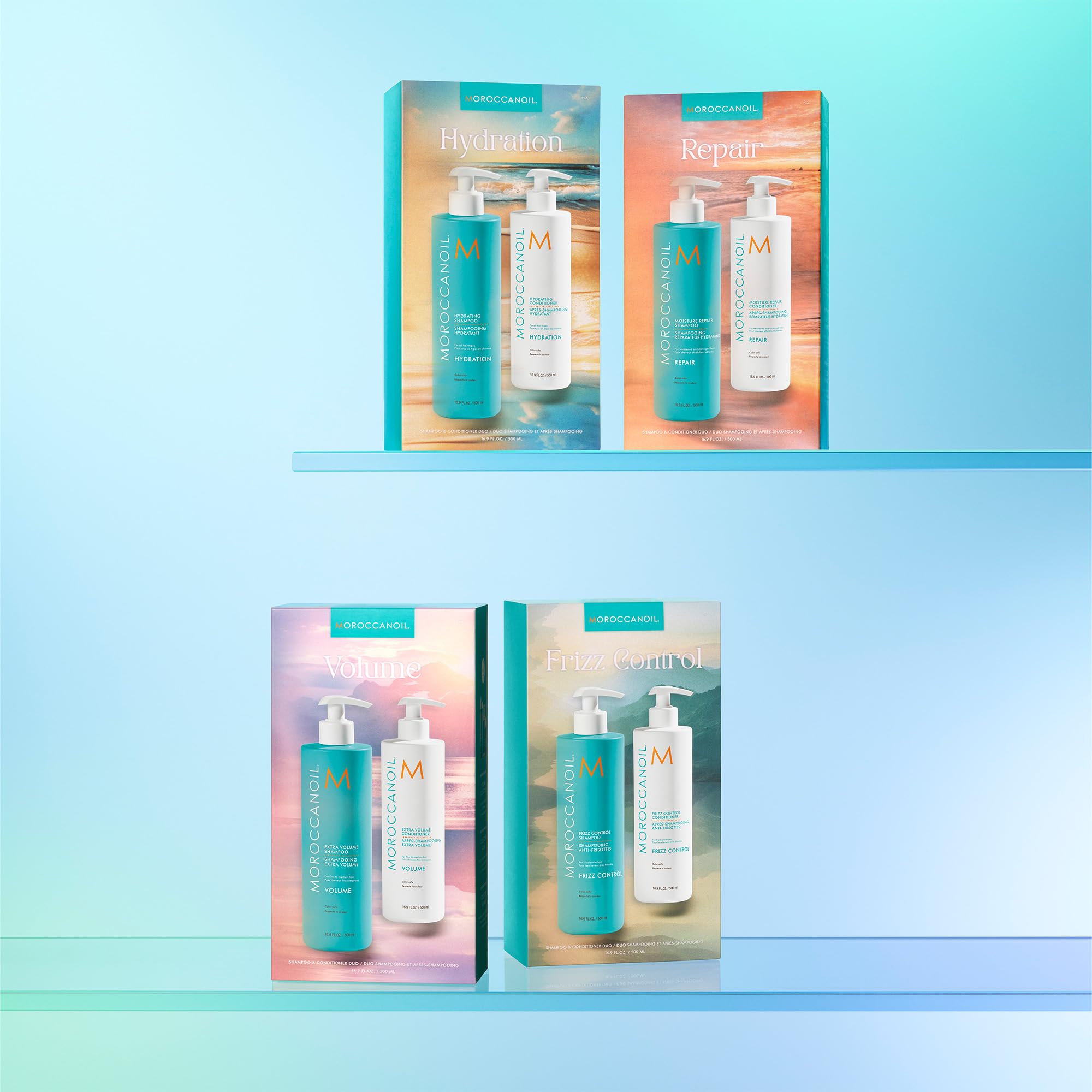 Moroccanoil Moisture Repair 500ml Shampoo and Conditioner Set