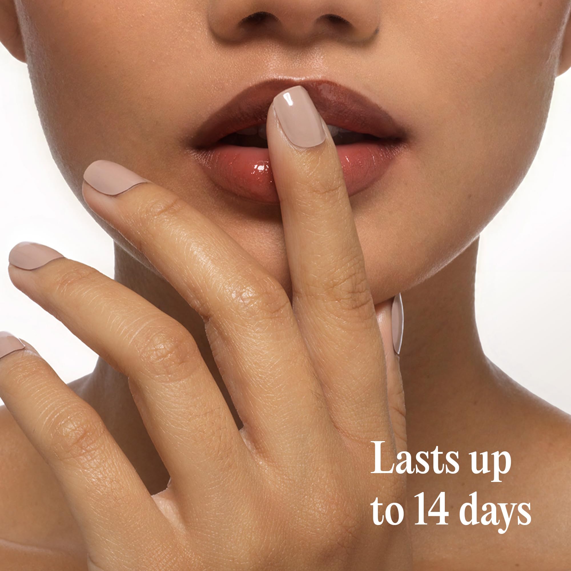 Mylee Gel Nail Wraps – 10 Pre-Cured Gel Stickers for Instant Mani – No Lamp Needed, Chip-Resistant, Glossy Finish, Lasts Up to 14 Days – Easy to Apply, Vegan & Cruelty-Free (0034 - Cozy Nights)