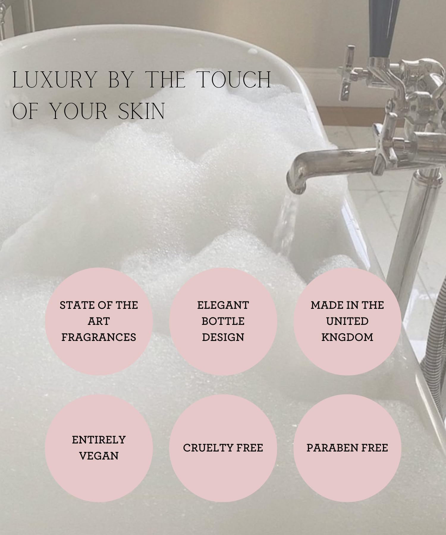 Baylis & Harding Goodness Bath Soak, Rose & Geranium Scent. Natural Bath Soak, 98% Naturally Derived, Dermatologist Approved, Vegan.