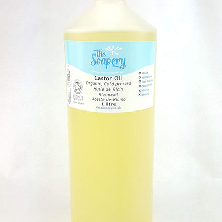 The Soapery Castor Oil Organic Cold Pressed 1 litre - 100% Pure
