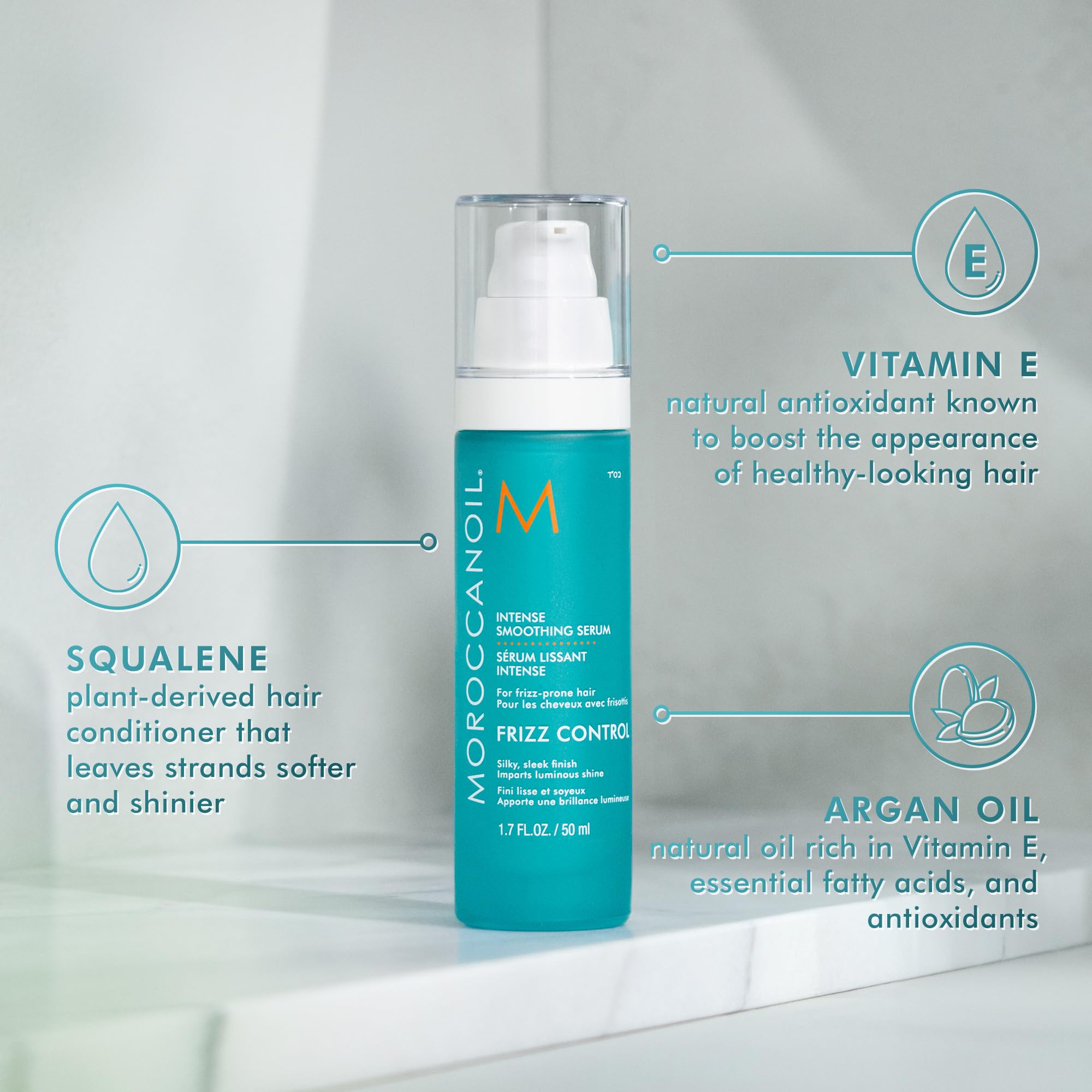Moroccanoil Intense Smoothing Frizz Control Serum, 50ml