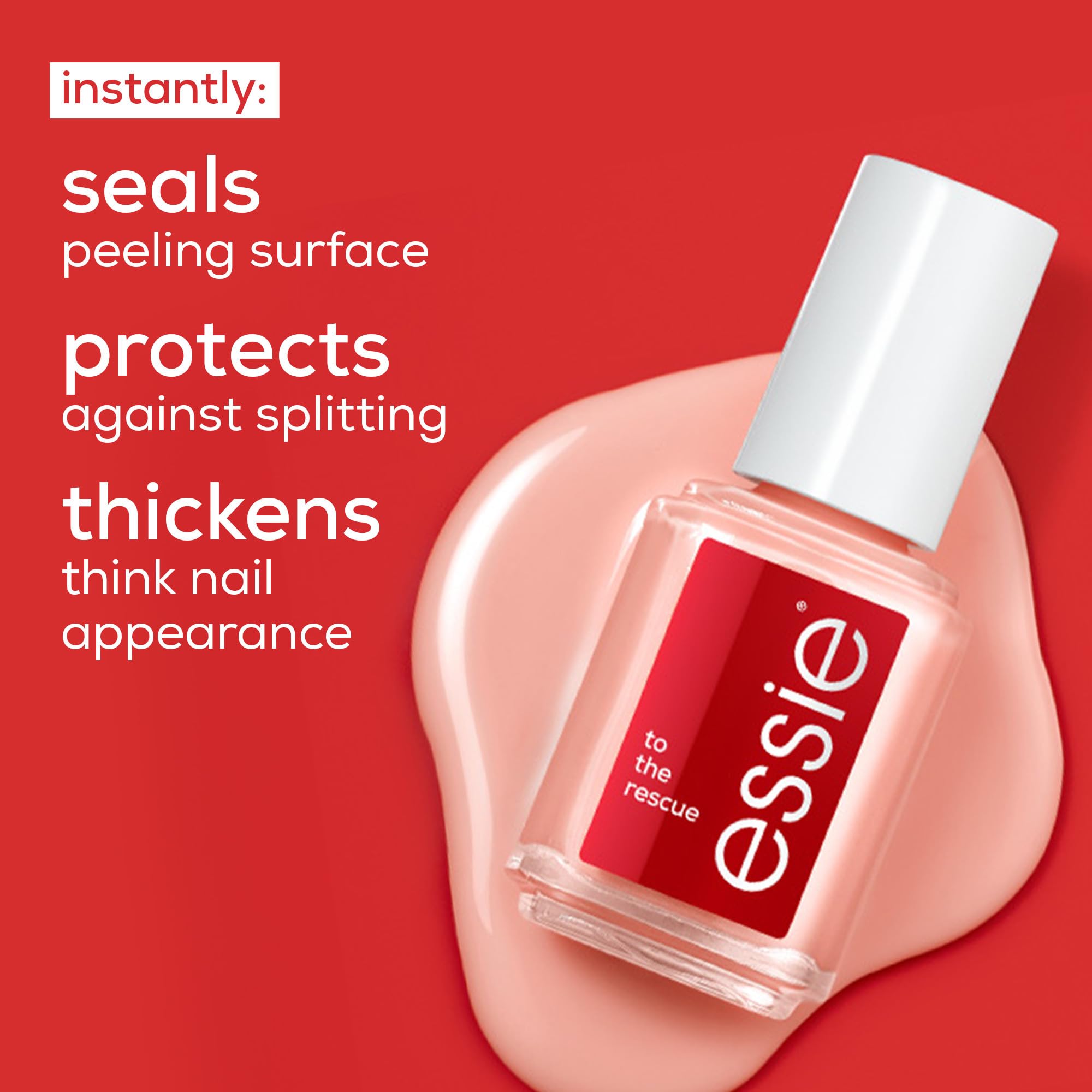 essie To The Rescue UV gel damage repair nail treatment, 13.5ml