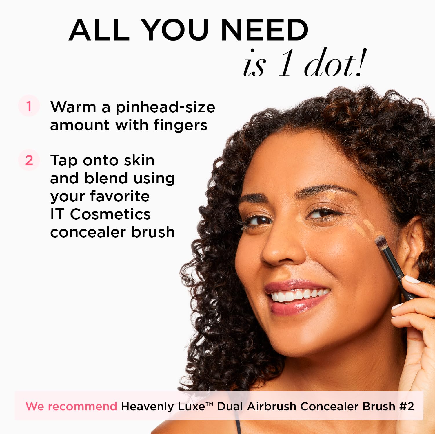 IT Cosmetics Bye Bye Under Eye Concealer, Highly Pigmented and Water-Resistant with Long-Wearing Finish