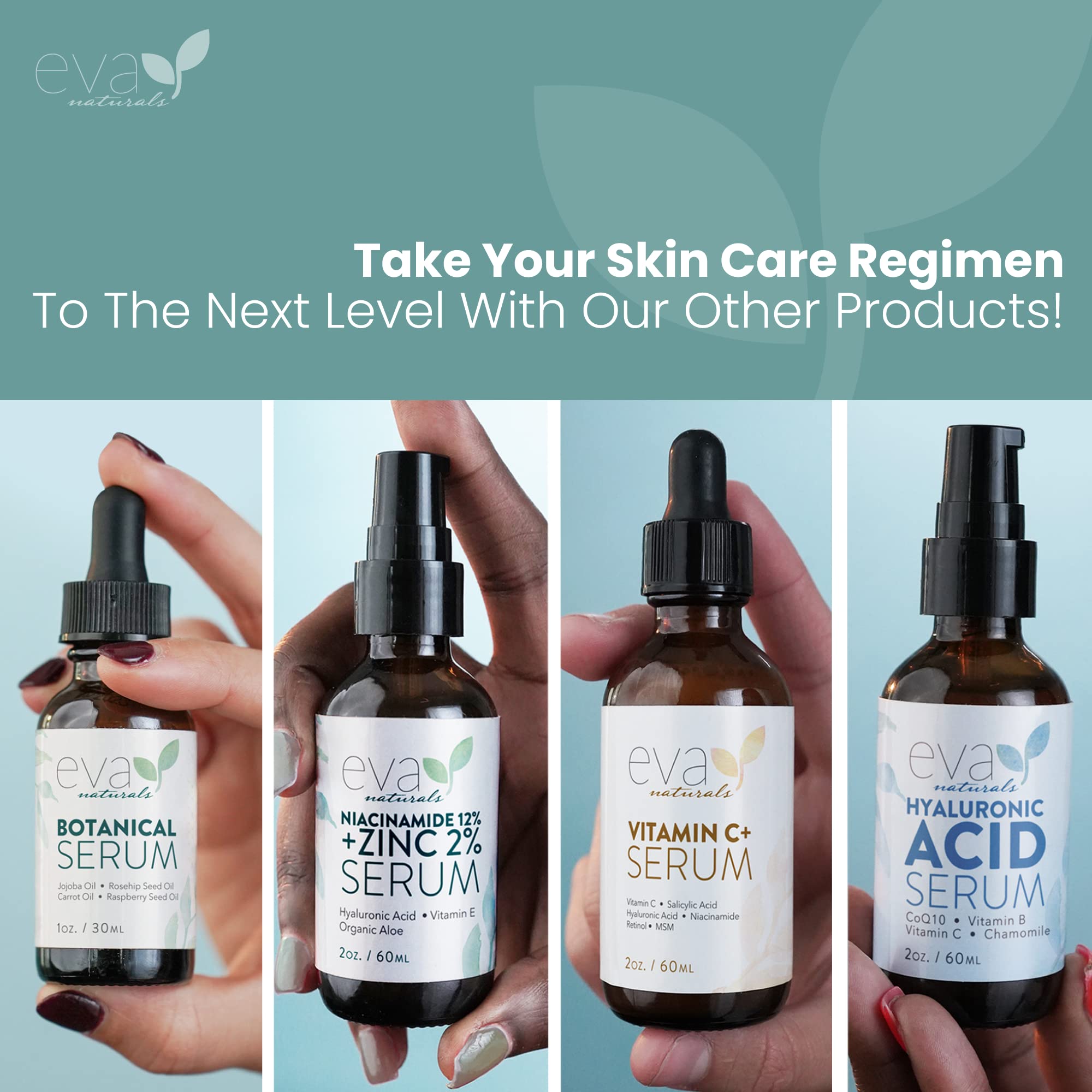 Vitamin C Plus Skin Clearing Serum With Hyaluronic Acid Serum, Retinol, Organic Aloe, Vitamin C Serum for Face - Anti-Aging Serum for Face, Acne Serum for Brightening and Dark Spots (30 ml)