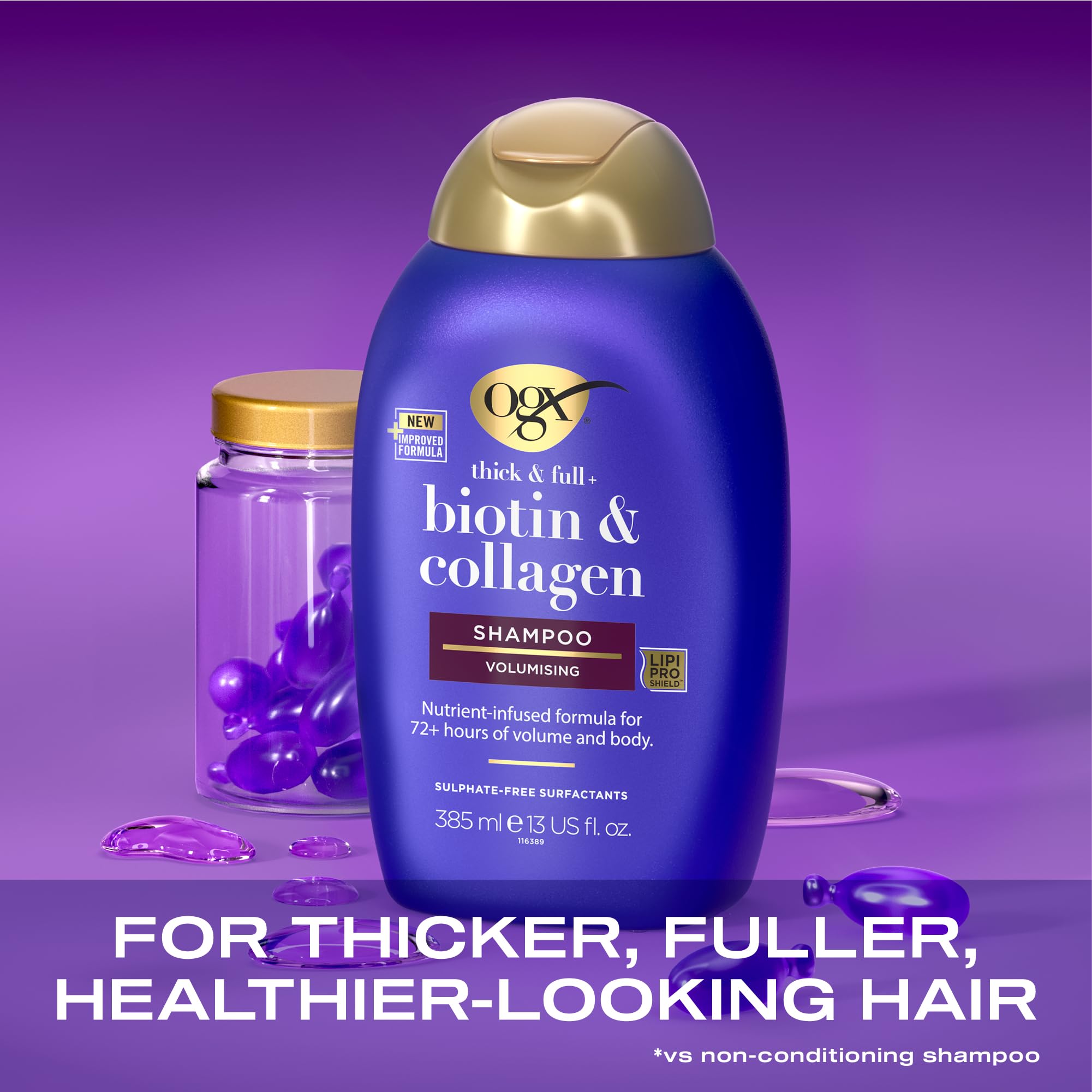 Ogx Biotin and Collagen Shampoo 385 ml by Ogx