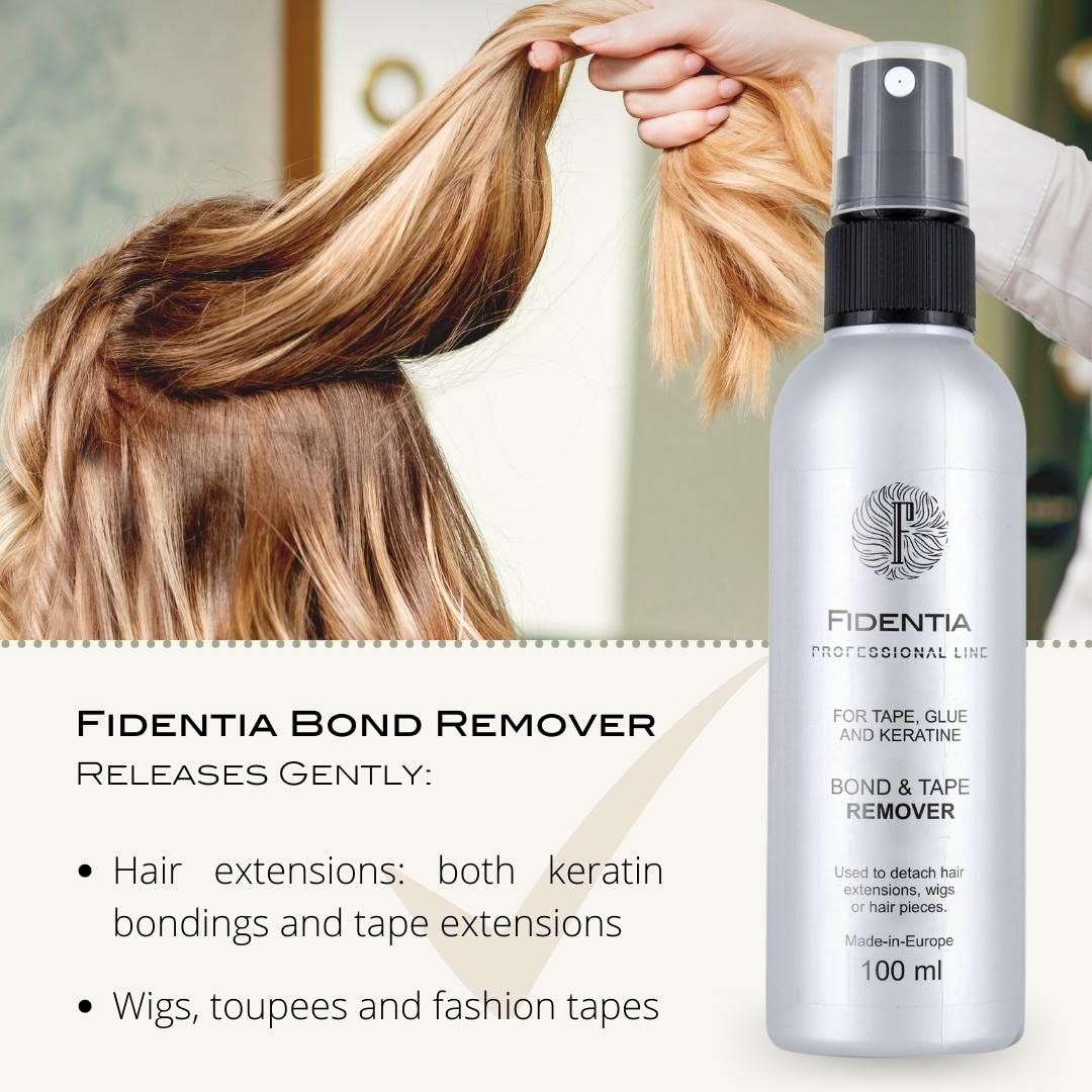 Fidentia Bond & Tape Remover | Wig Glue Dissolvent | Tape-in & Keratin Hair Extension Bonding Solvent, 100ml