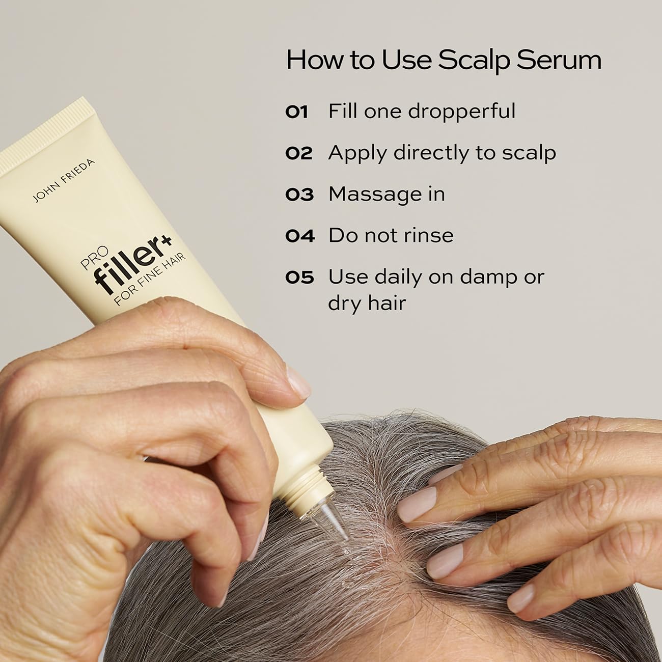 John Frieda PROFiller+ Hair Growth Scalp Serum 50ml