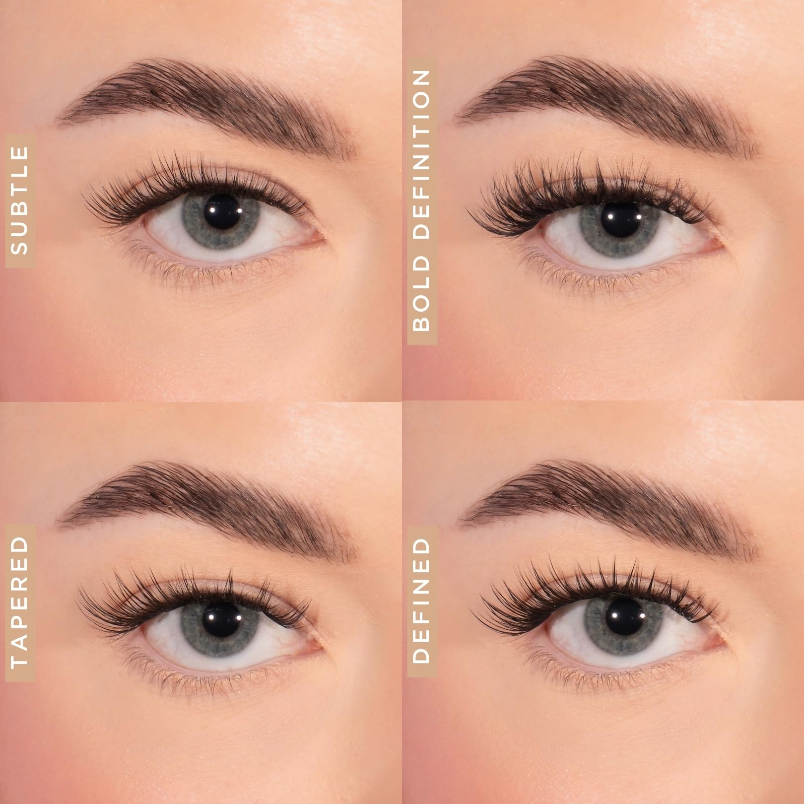 Lola's Lashes Pre-glued Lashes | Bold Definition Starter Kit | Pre-Glues Lashes | Easy Application | Application Tools Included | 5 Days Wear & Waterproof | 10-14mm