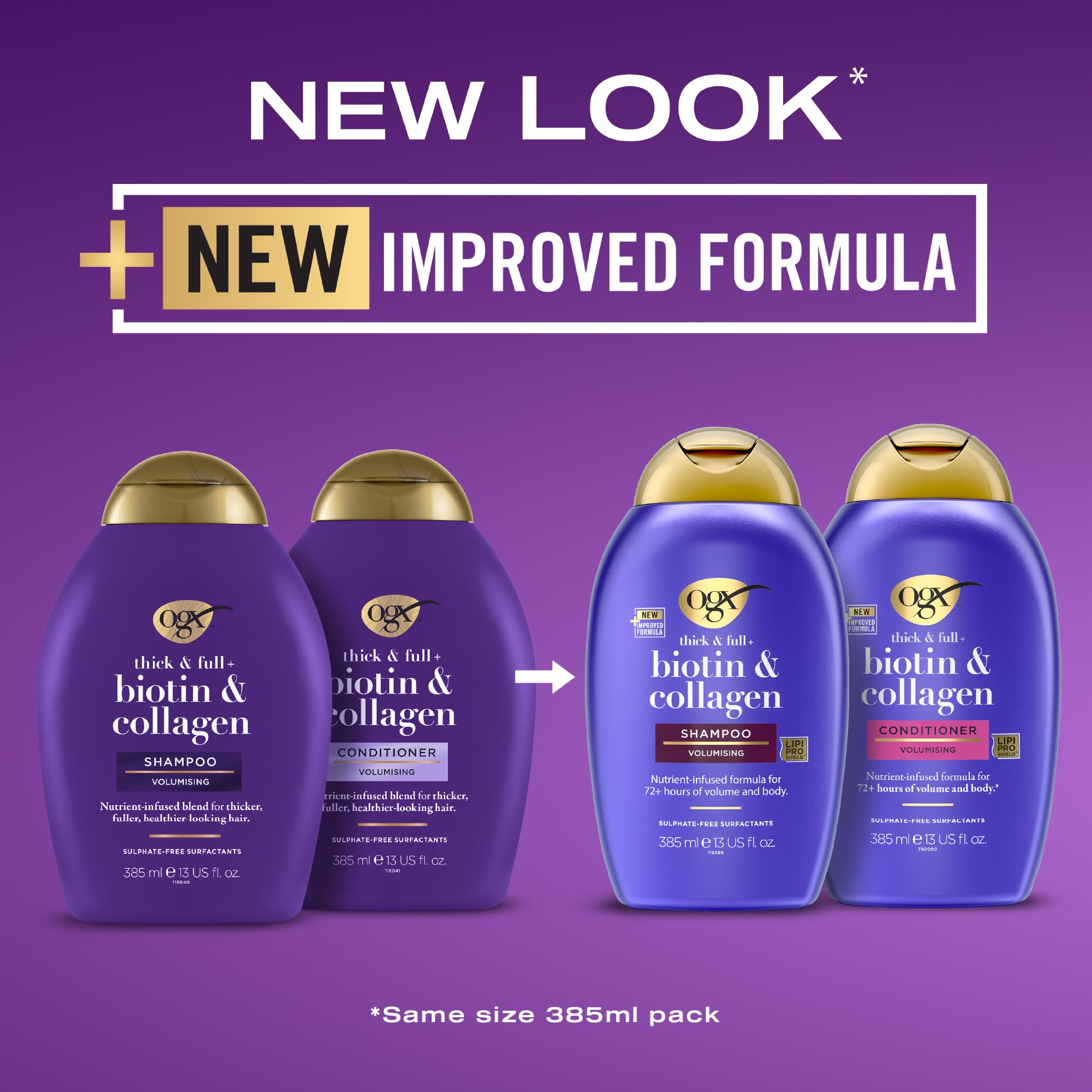 Ogx Biotin and Collagen Shampoo 385 ml by Ogx