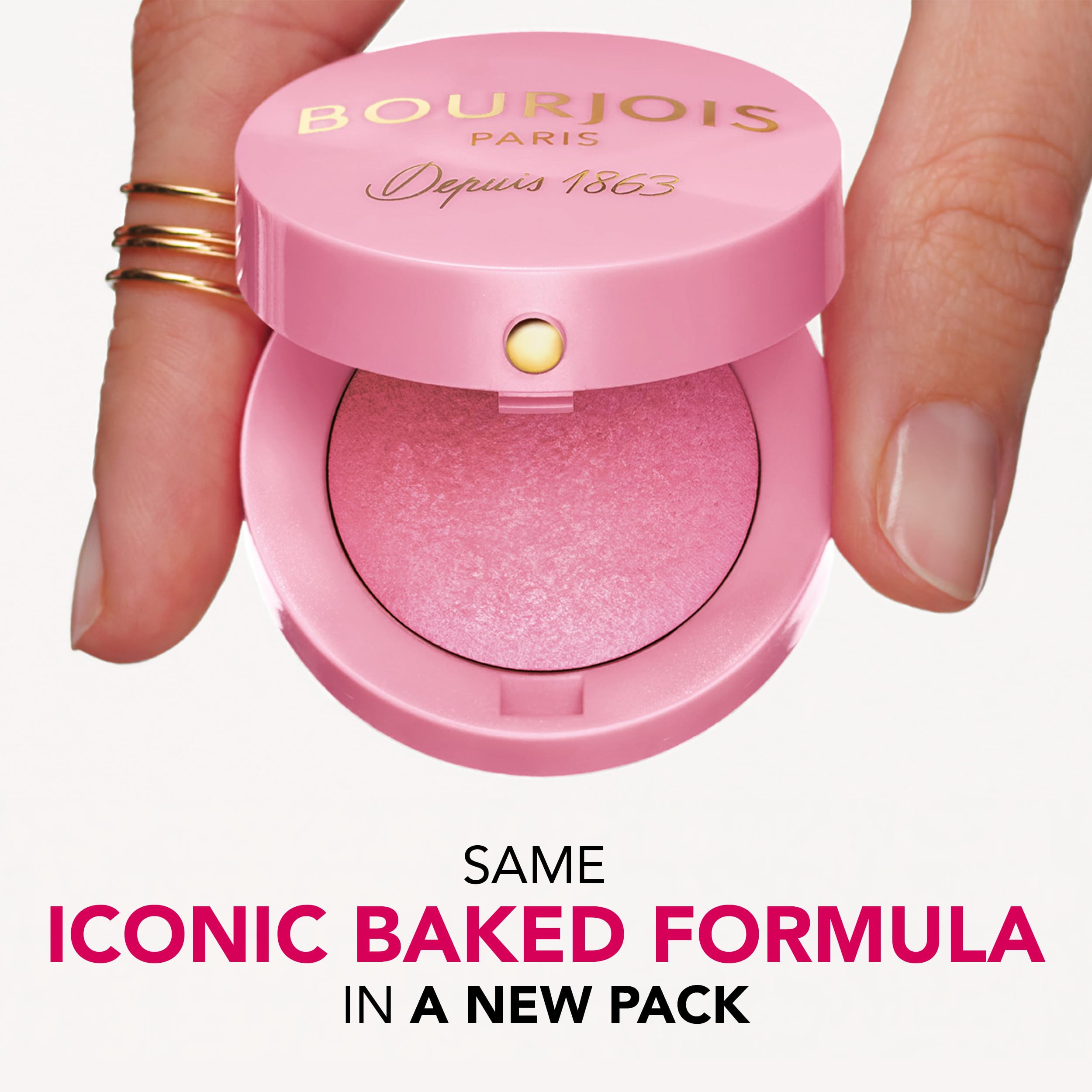 Bourjois Blush for Women, No. 34 Rose d'or, 0.08 Ounce