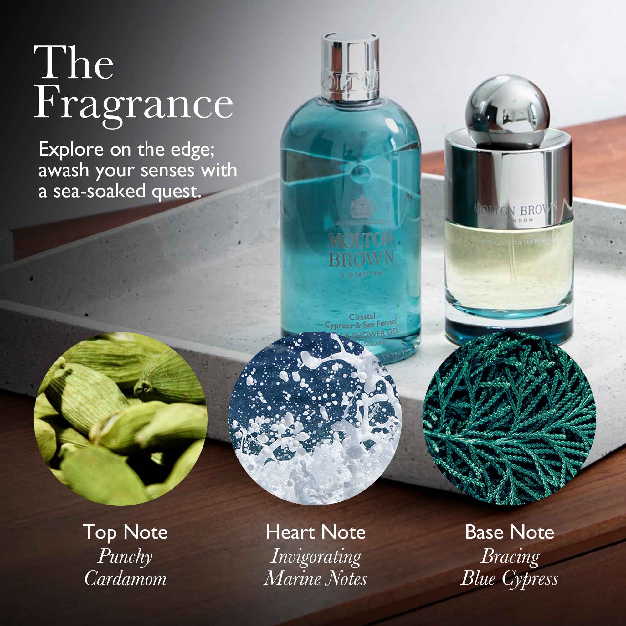 Molton Brown Coastal Cypress & Sea Fennel Fine Liquid Hand Wash 300 ml
