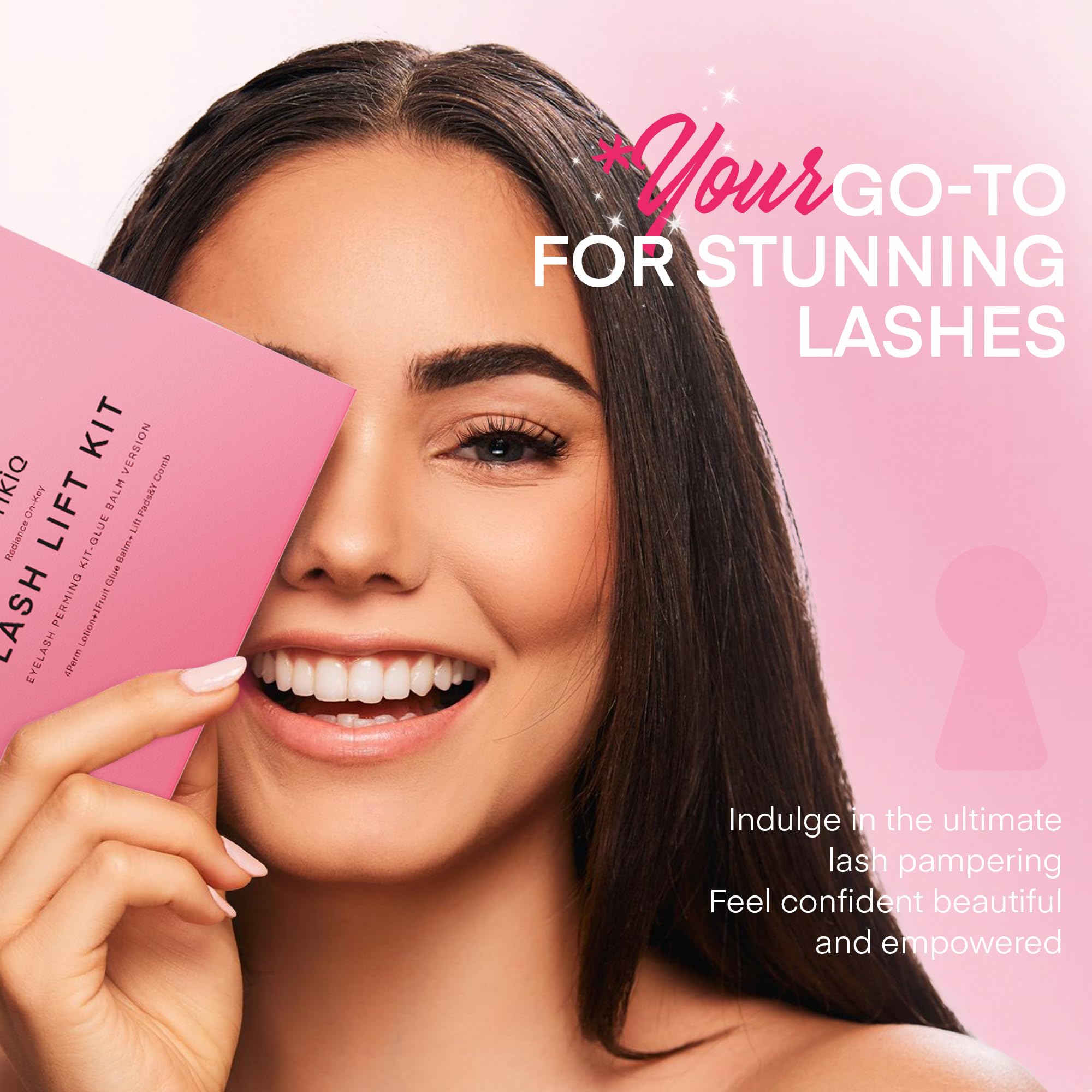 Lash Lift kit at Home Salon: Professional Eyelash Perm Kit for Beginner - Eyelash Eyebrow Curling Set Glue Upgraded Version