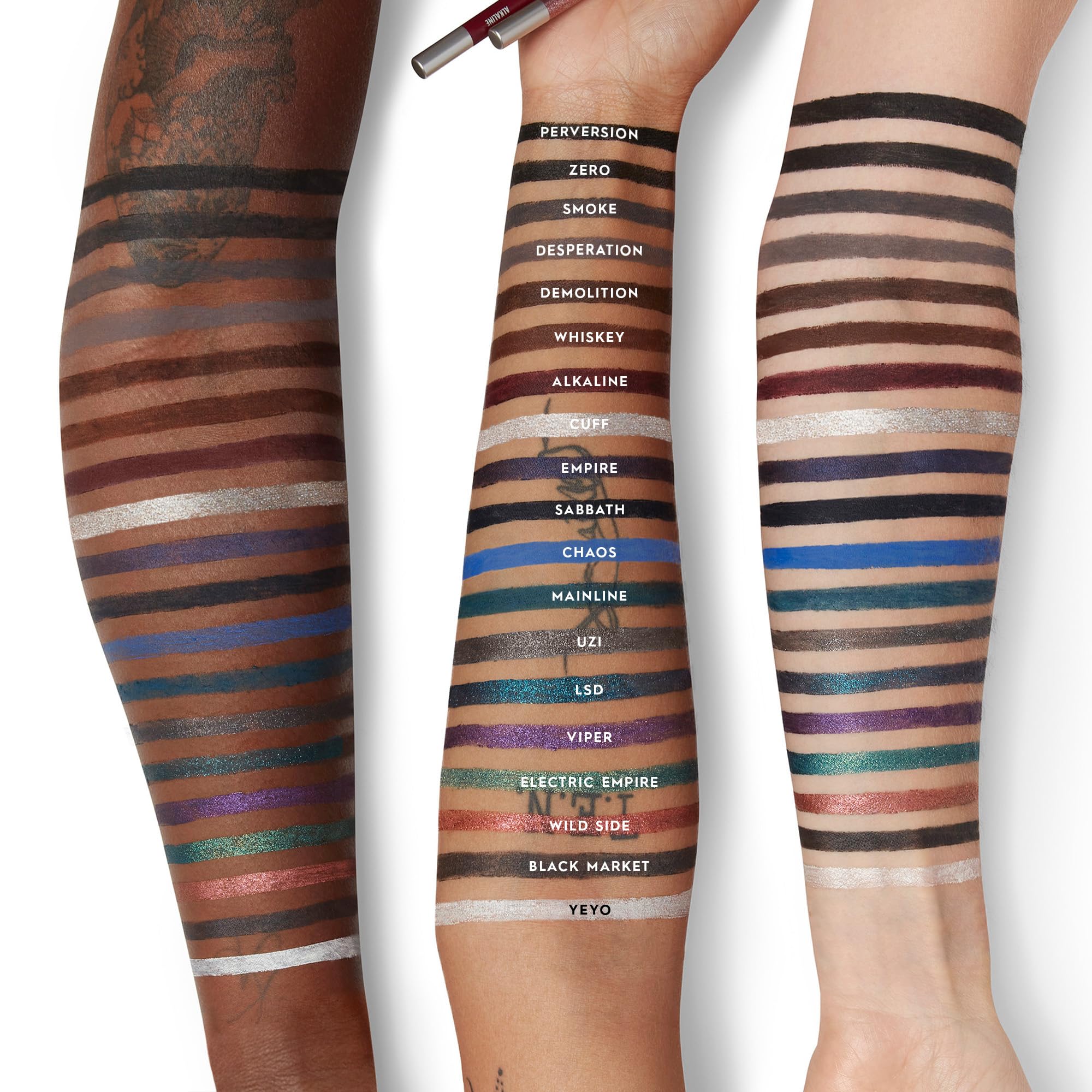 Urban Decay 24/7 Glide-On Eye Pencil, Eyeliner with Waterproof Colours, Vegan Formula*, Shade: Zero, 1.2g