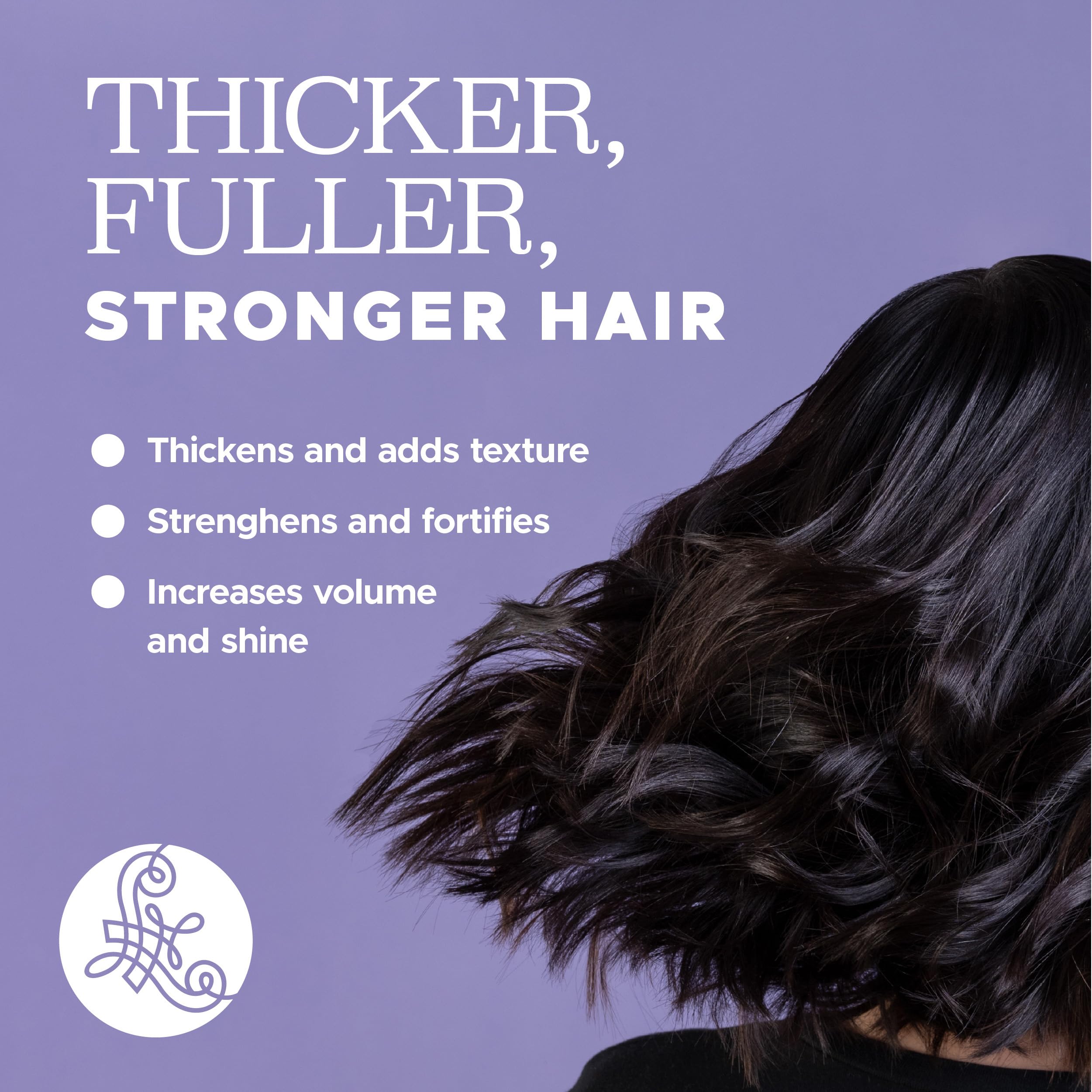 Luseta Biotin Shampoo and Conditioner Set for Hair Growth, Anti-Hair Loss shampoo volume Thickening with Collagen, Sulfate and Paraben free, Argan Oil to Repair Split Dry Hair Salon Quality- 2x500ml