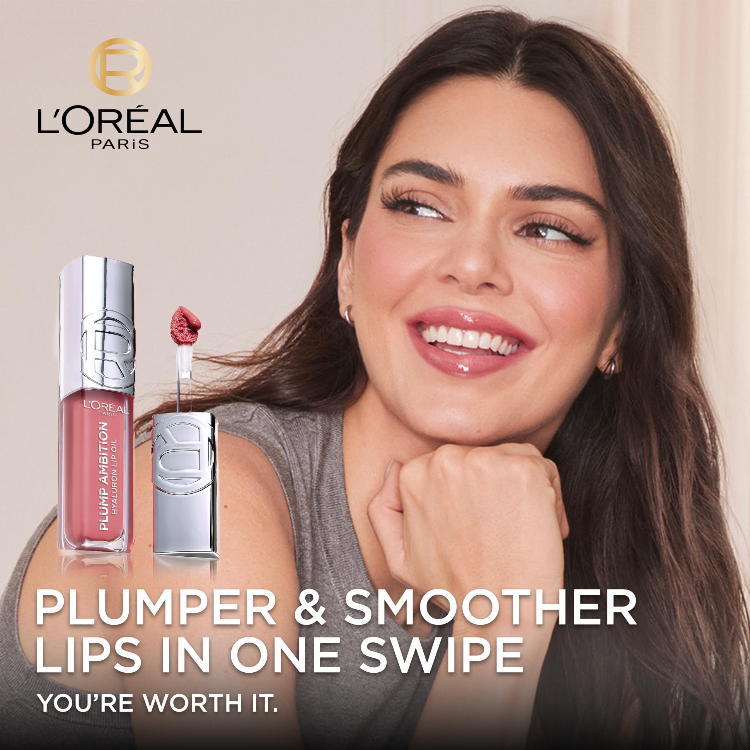 Plump Ambition Hyaluron Lip Oil 650 Nude Macaron